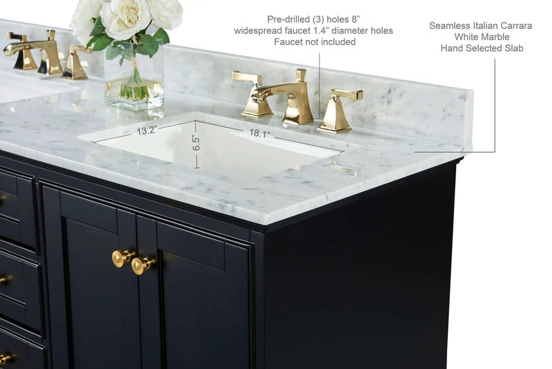 Audrey 72" Bath Vanity Set by Ancerre Designs
