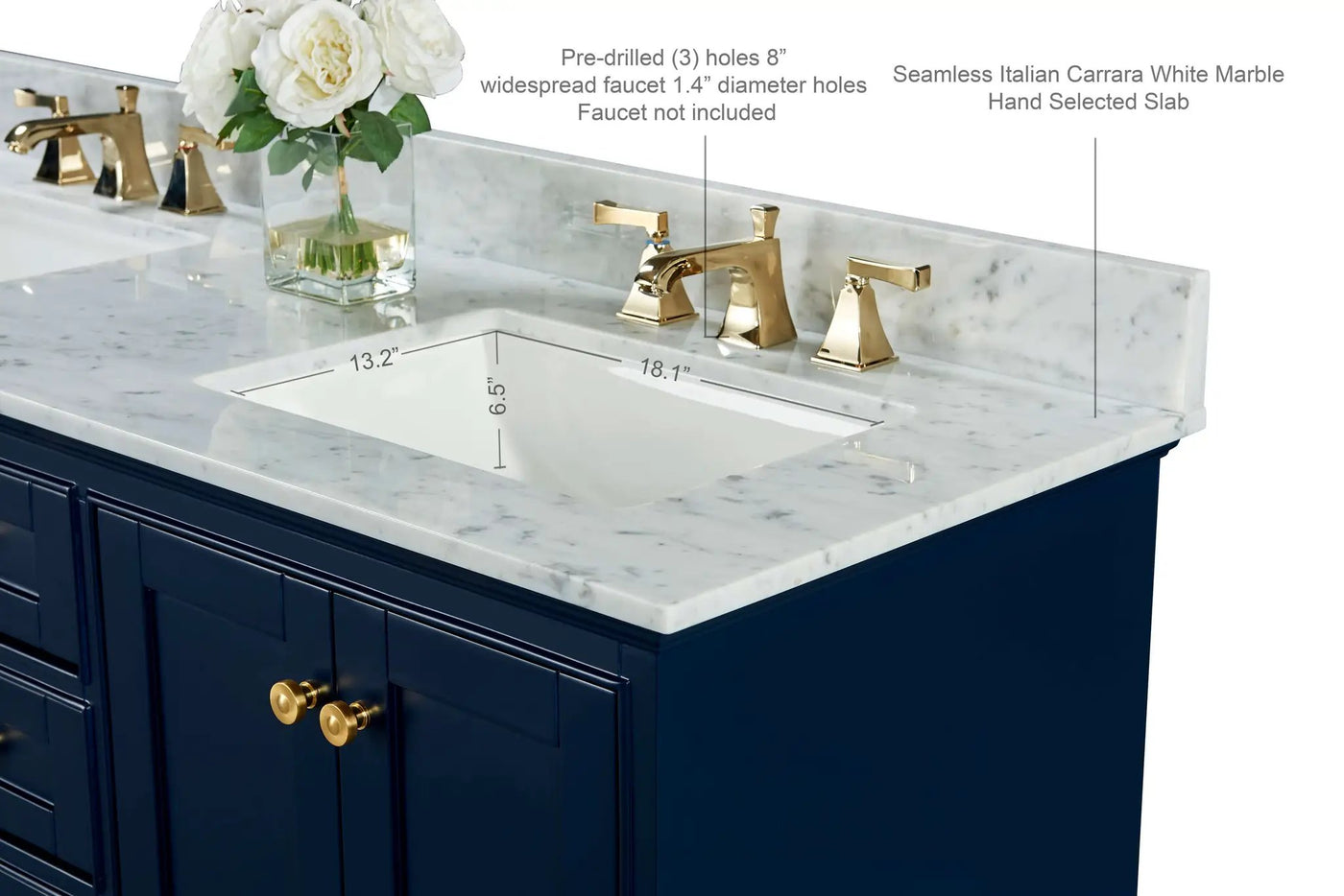 Audrey 72" Bath Vanity Set by Ancerre Designs