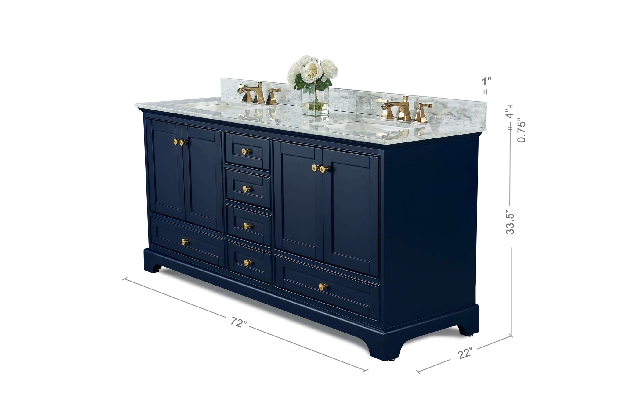 Audrey 48" Bath Vanity Set by Ancerre Designs