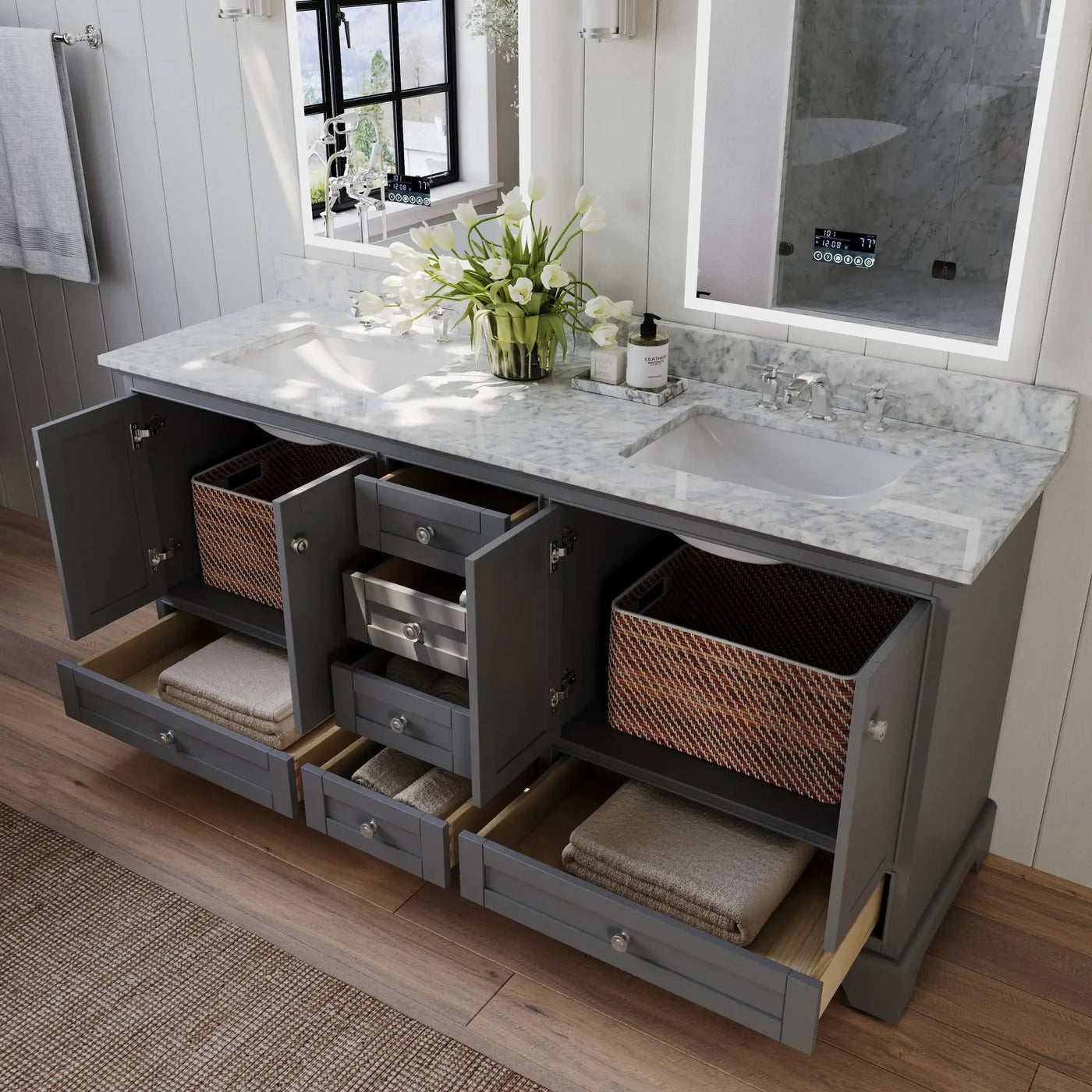 Audrey 72" Bath Vanity Set by Ancerre Designs