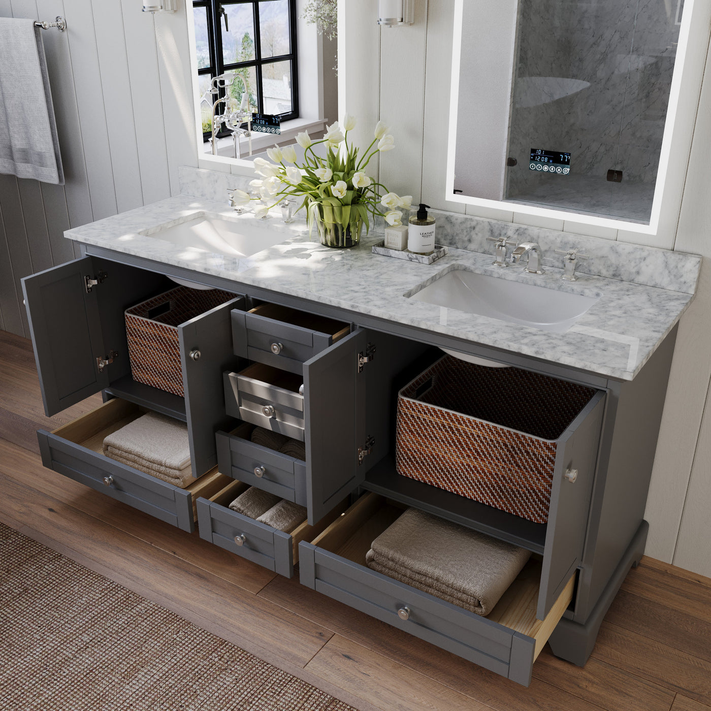 Audrey 66" Bath Vanity Set by Ancerre Designs