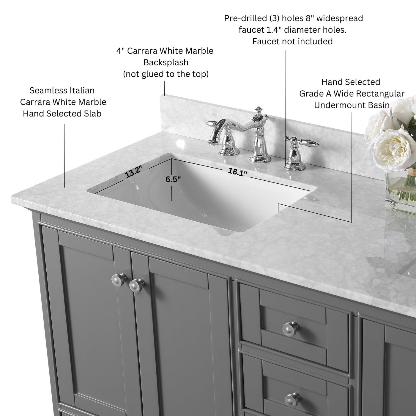 Audrey 66" Bath Vanity Set by Ancerre Designs