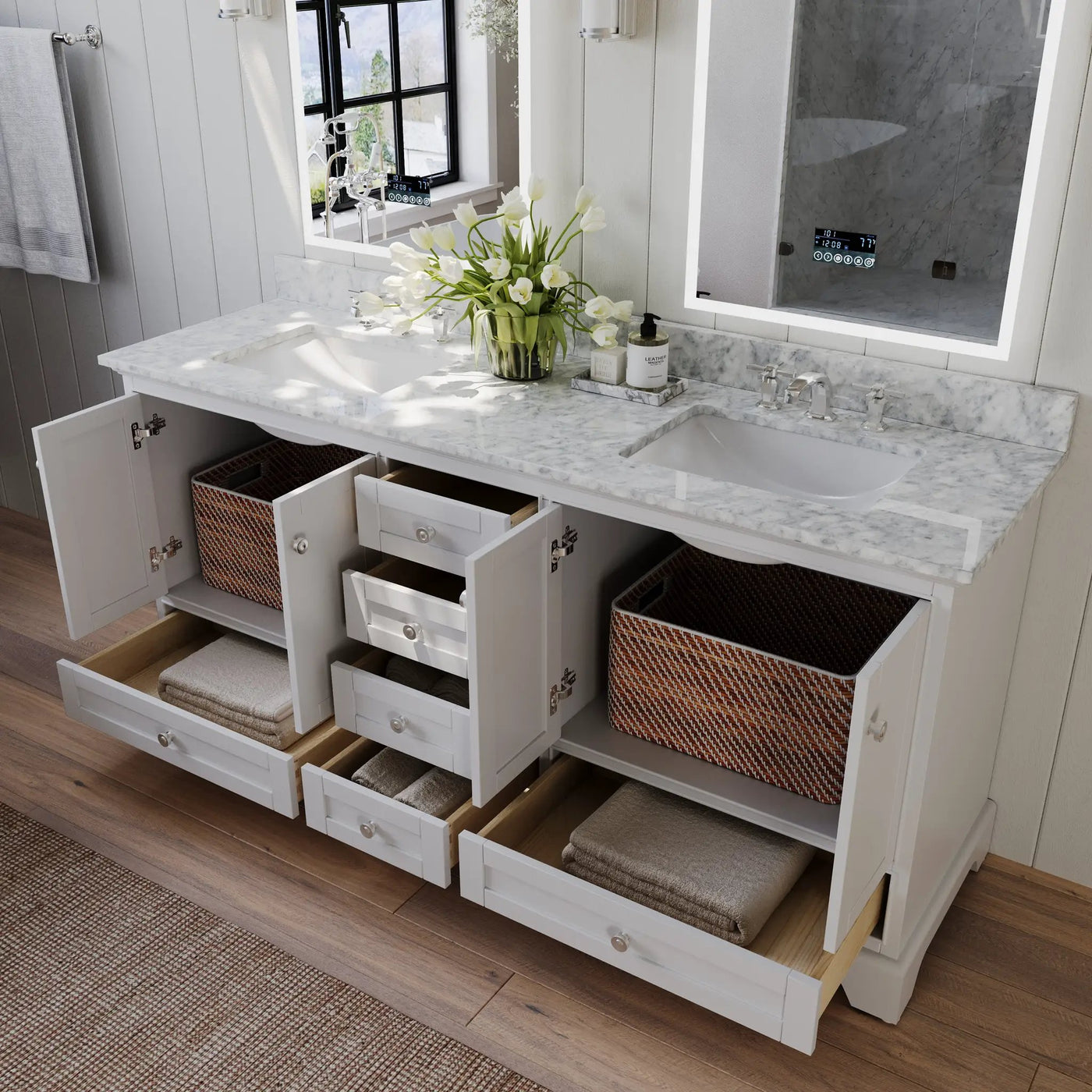Audrey 66" Bath Vanity Set by Ancerre Designs