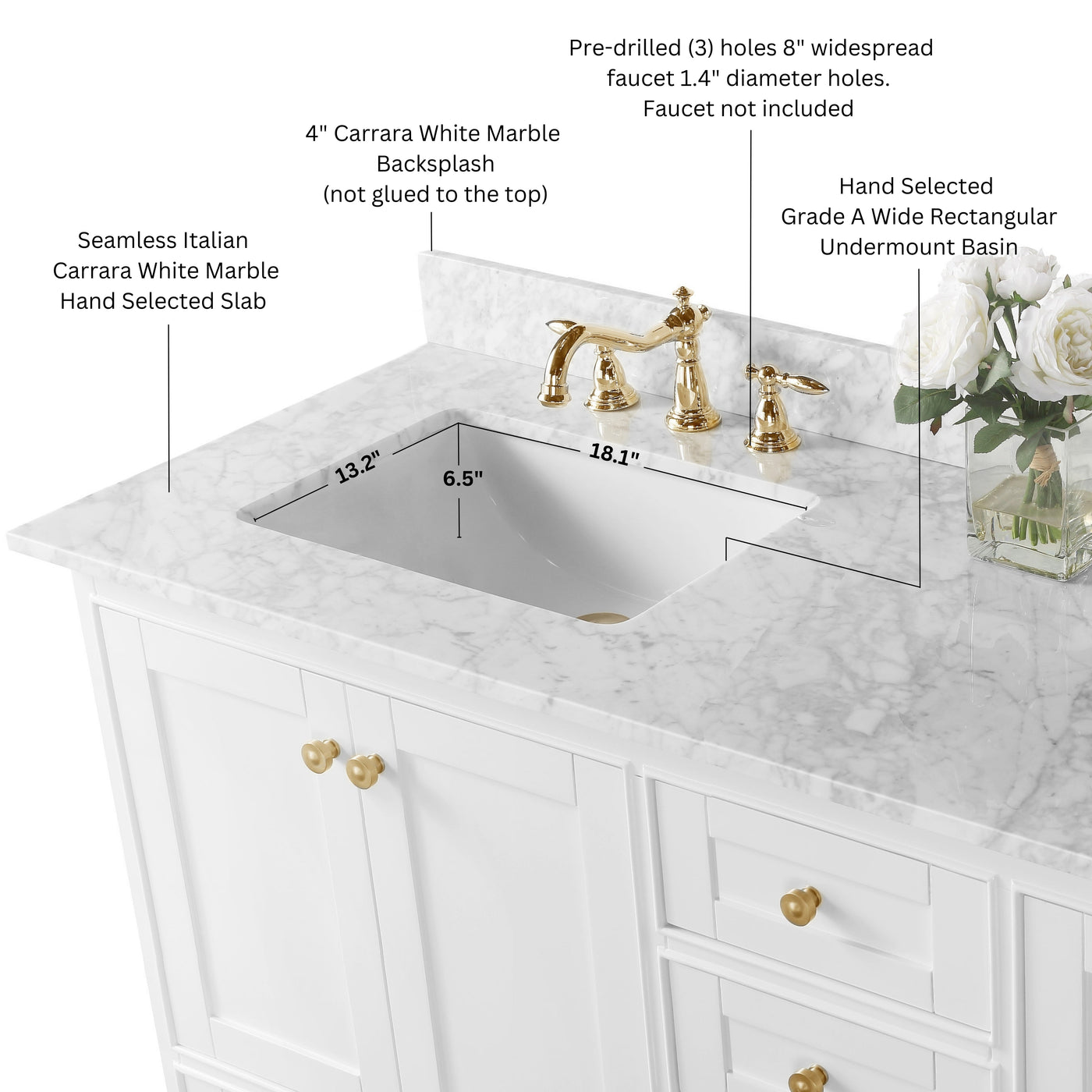 Audrey 66" Bath Vanity Set by Ancerre Designs