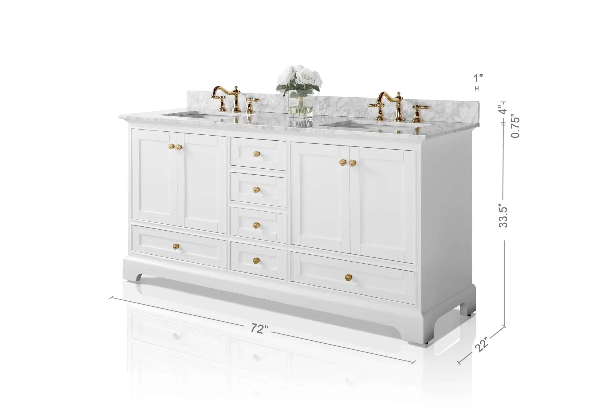 Audrey 48" Bath Vanity Set by Ancerre Designs