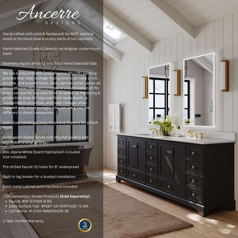 Audrey 48" Bath Vanity Set by Ancerre Designs