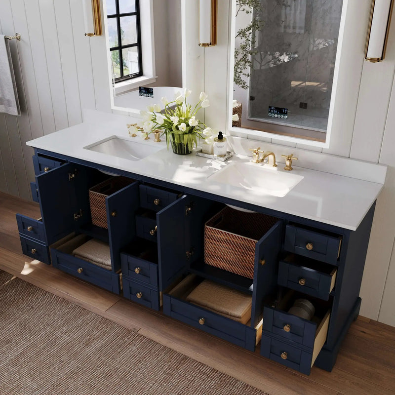 Audrey 84" Bath Vanity Set by Ancerre Designs