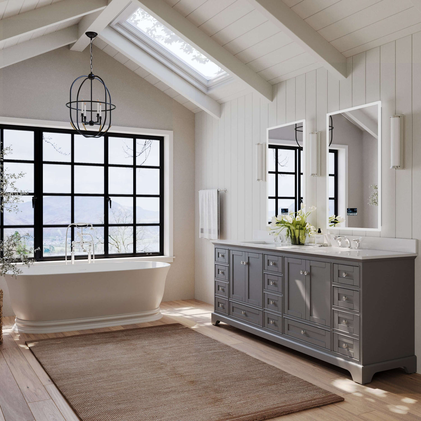 Audrey 84" Bath Vanity Set by Ancerre Designs