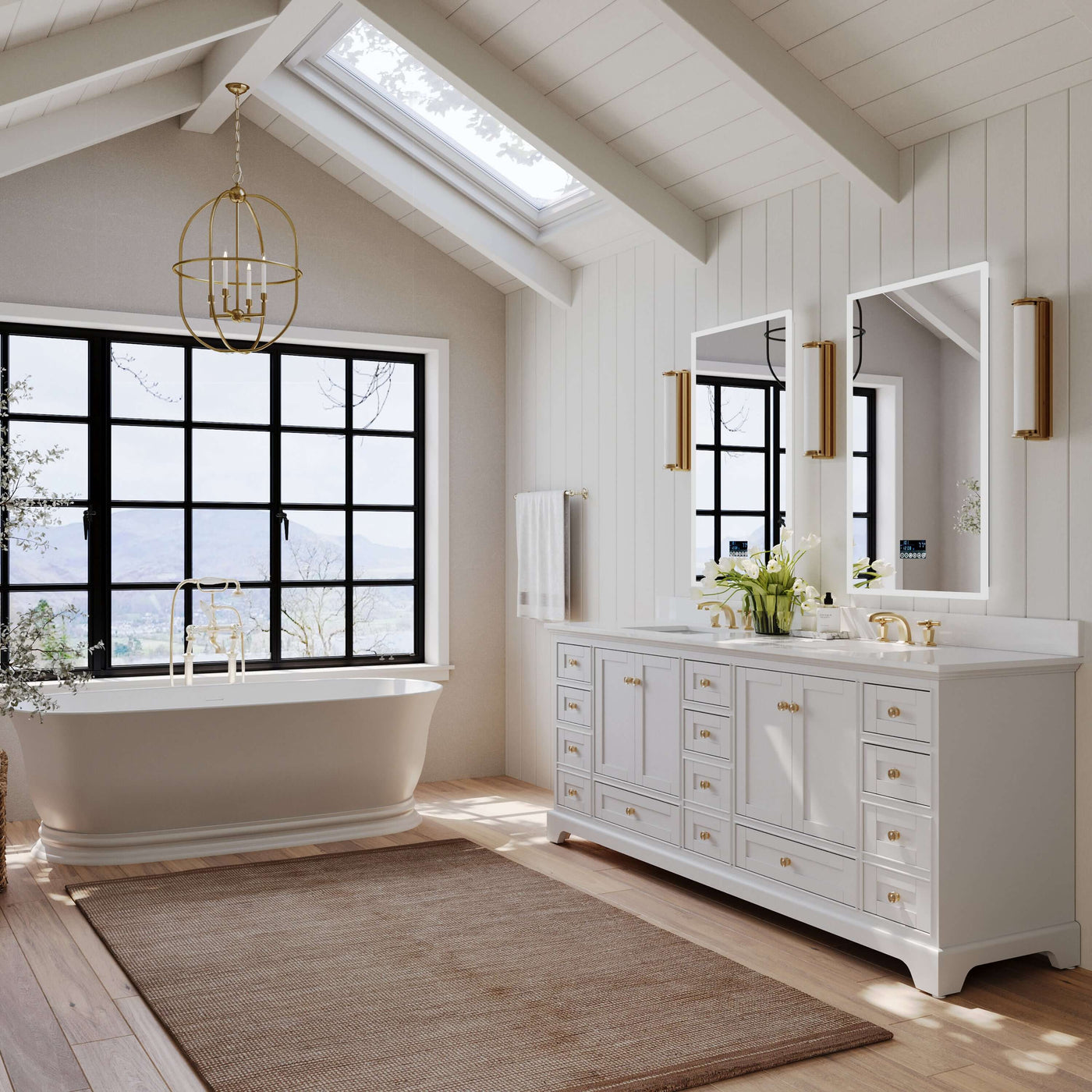 Audrey 84" Bath Vanity Set by Ancerre Designs