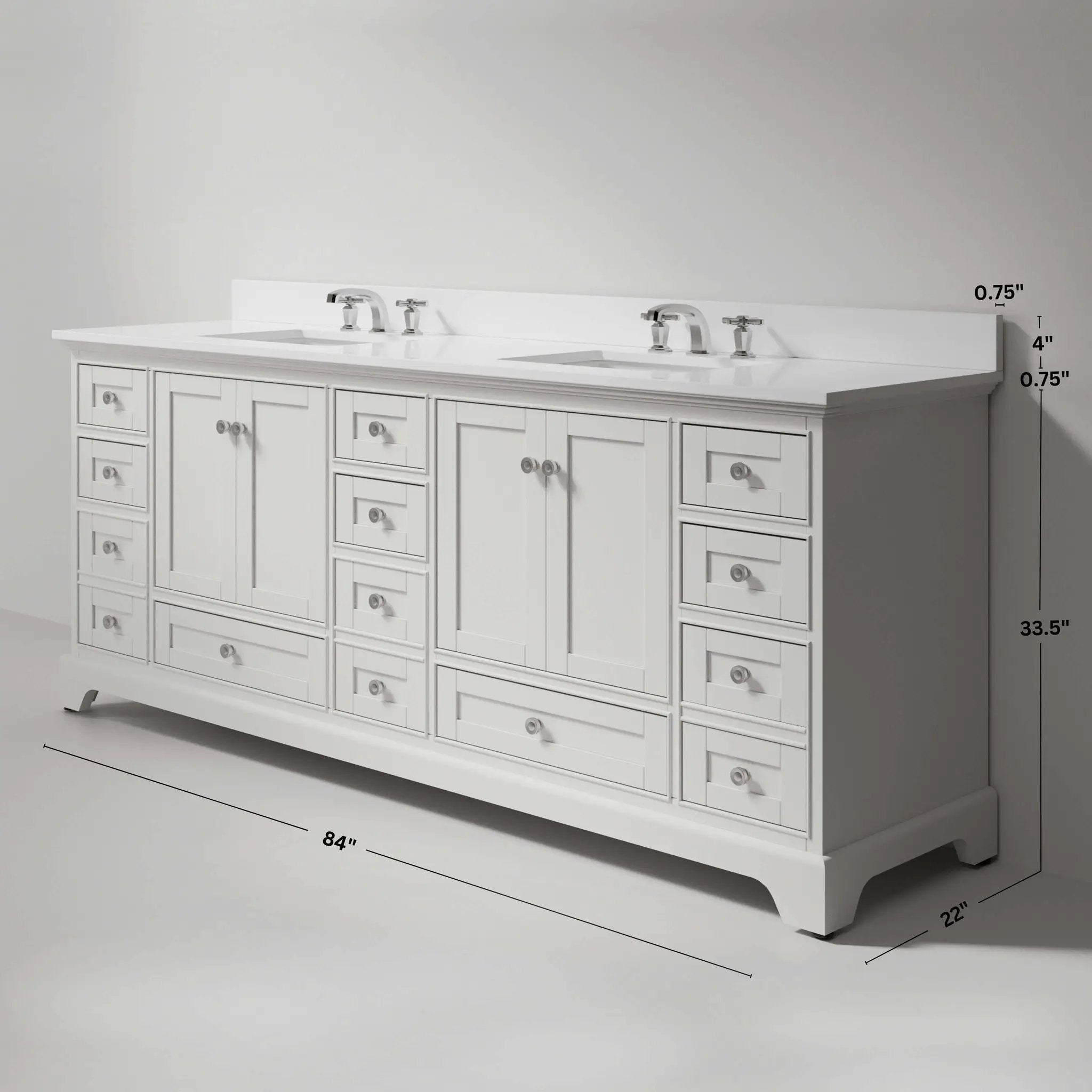 Audrey 60" Bath Vanity Set by Ancerre Designs