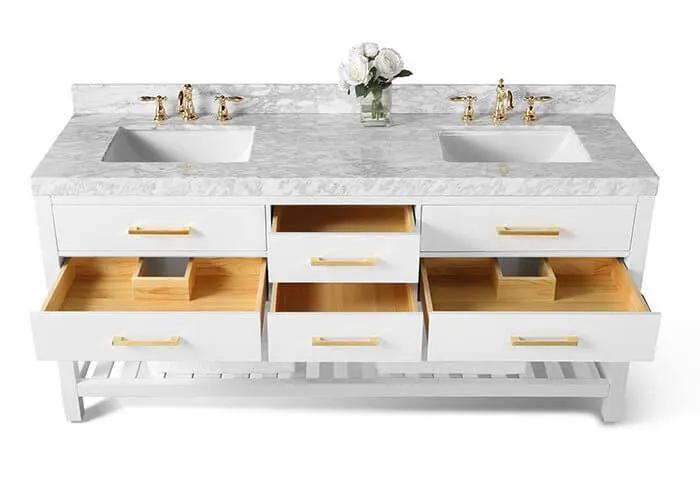 Elizabeth 72" Bath Vanity Set by Ancerre Designs