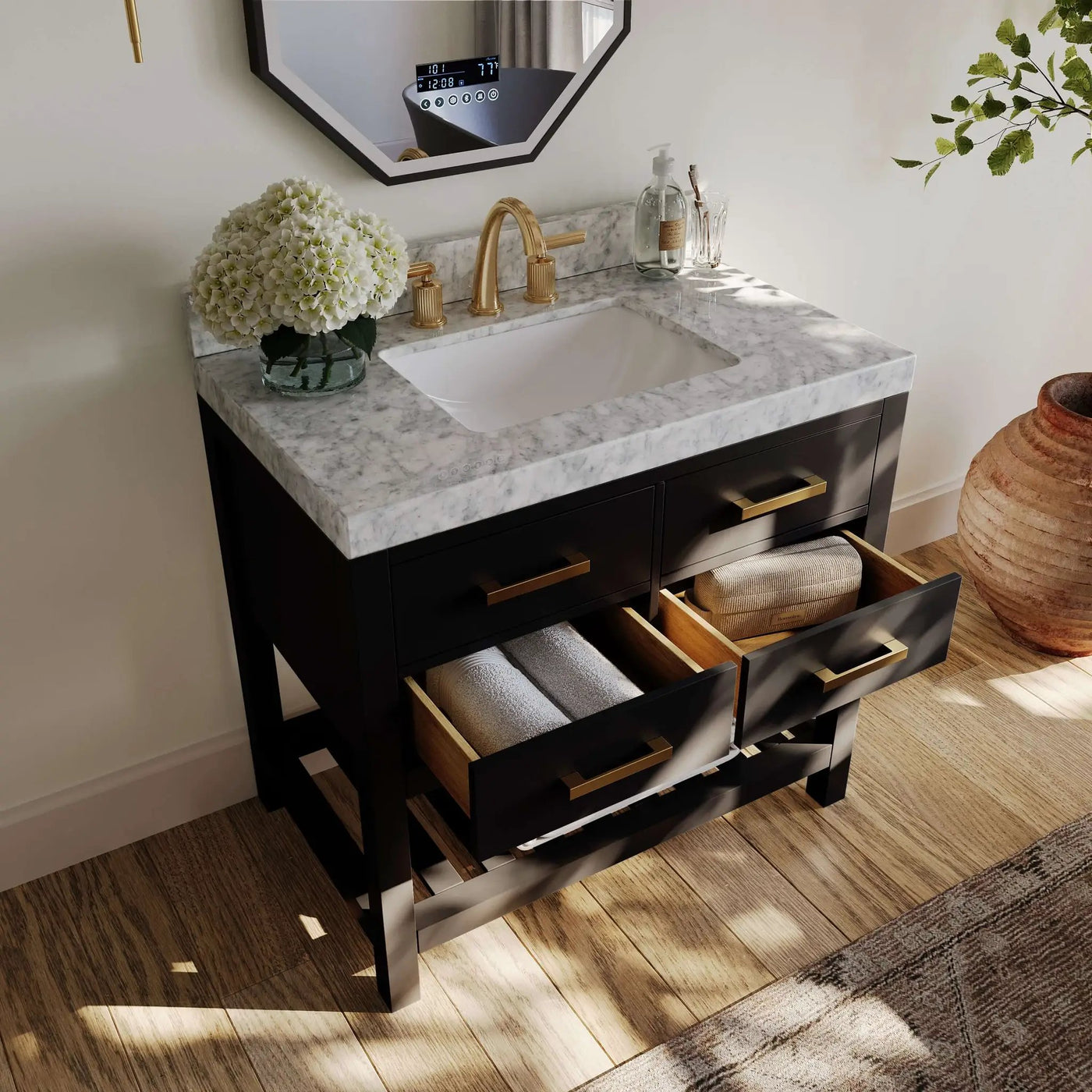 Elizabeth 36" Bath Vanity Set by Ancerre Designs