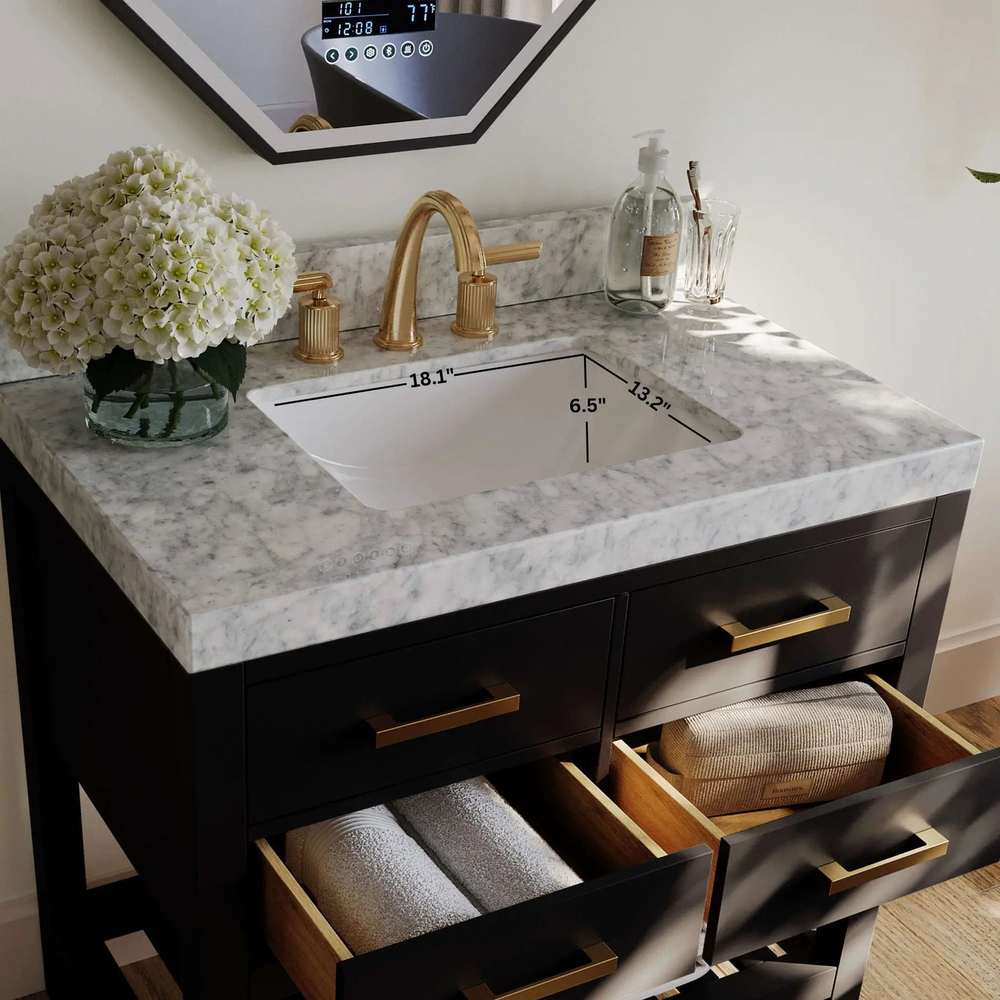 Elizabeth 36" Bath Vanity Set by Ancerre Designs