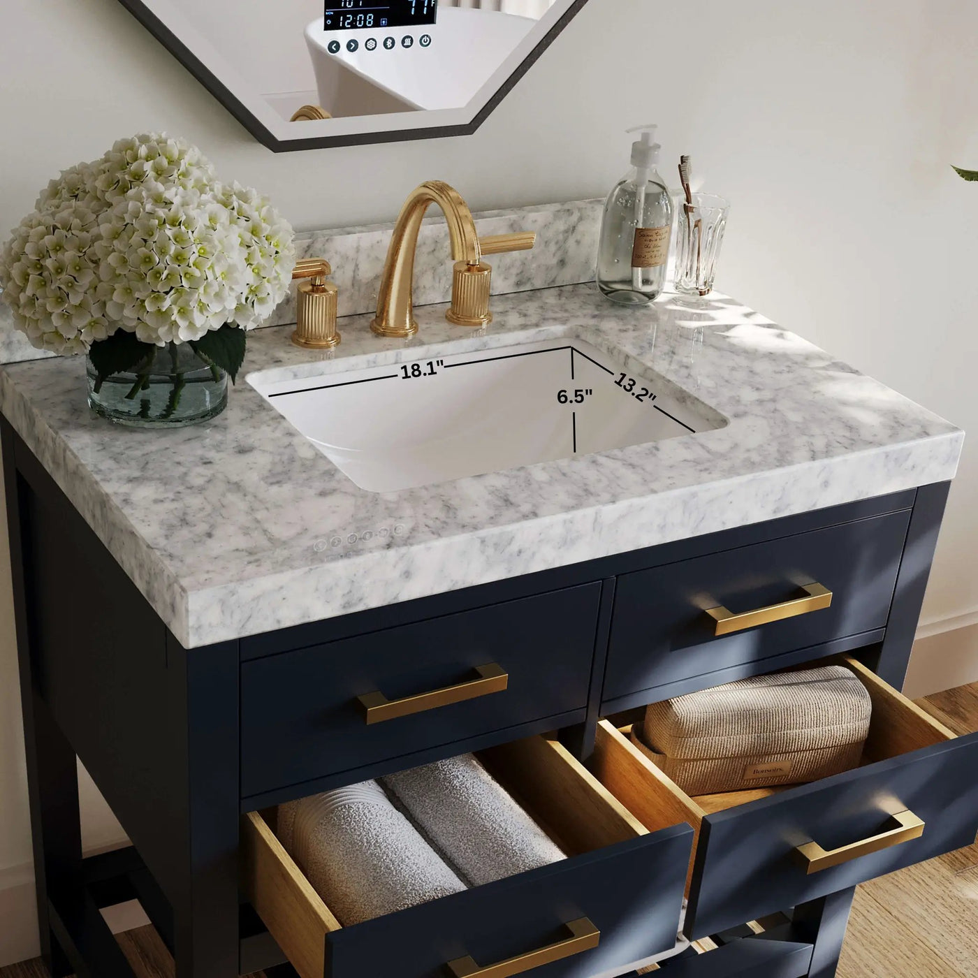 Elizabeth 36" Bath Vanity Set by Ancerre Designs