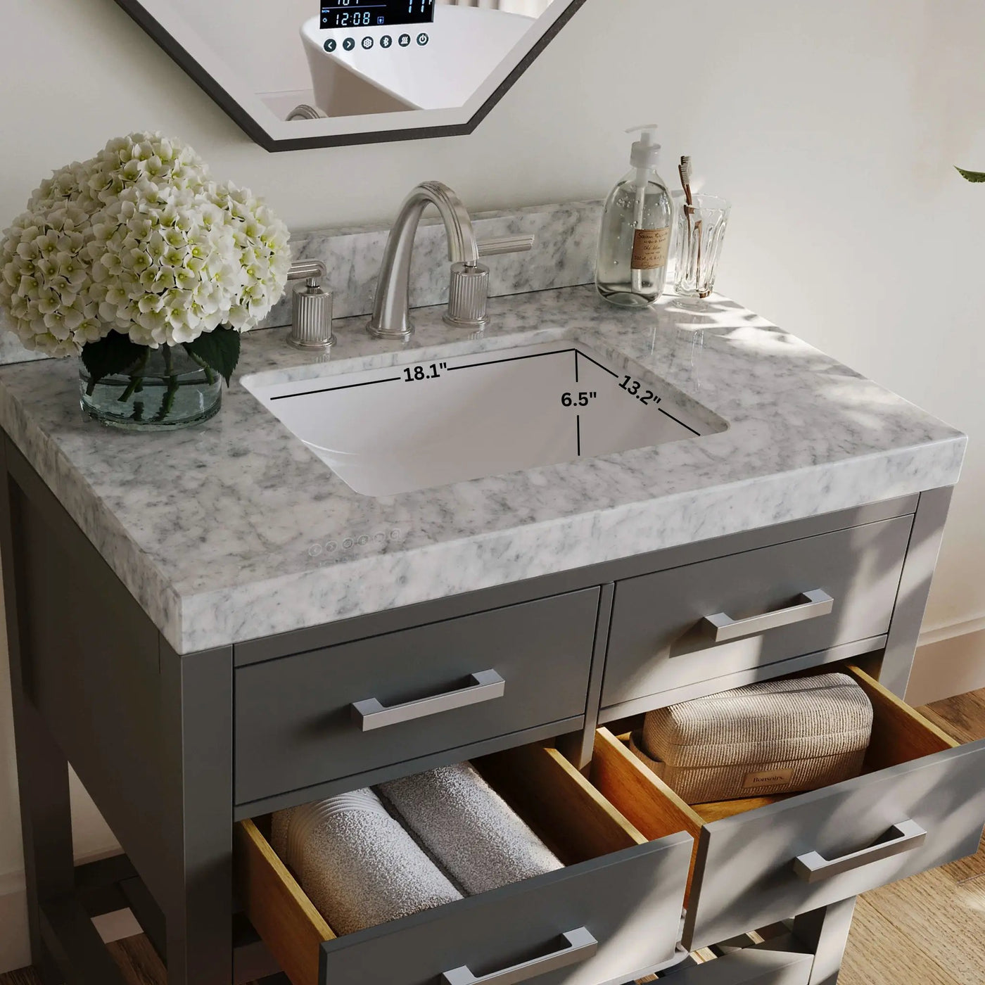 Elizabeth 36" Bath Vanity Set by Ancerre Designs