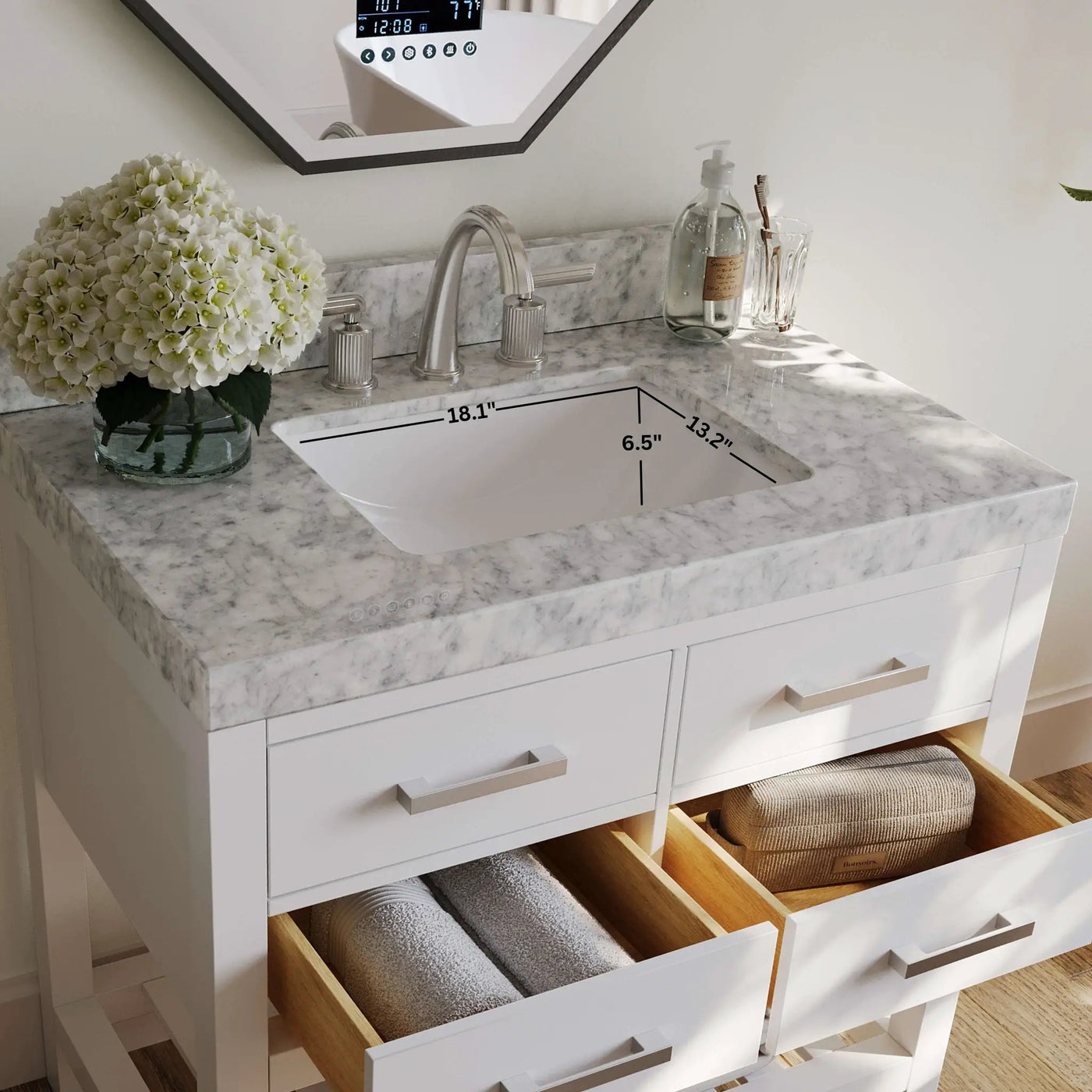Elizabeth 36" Bath Vanity Set by Ancerre Designs