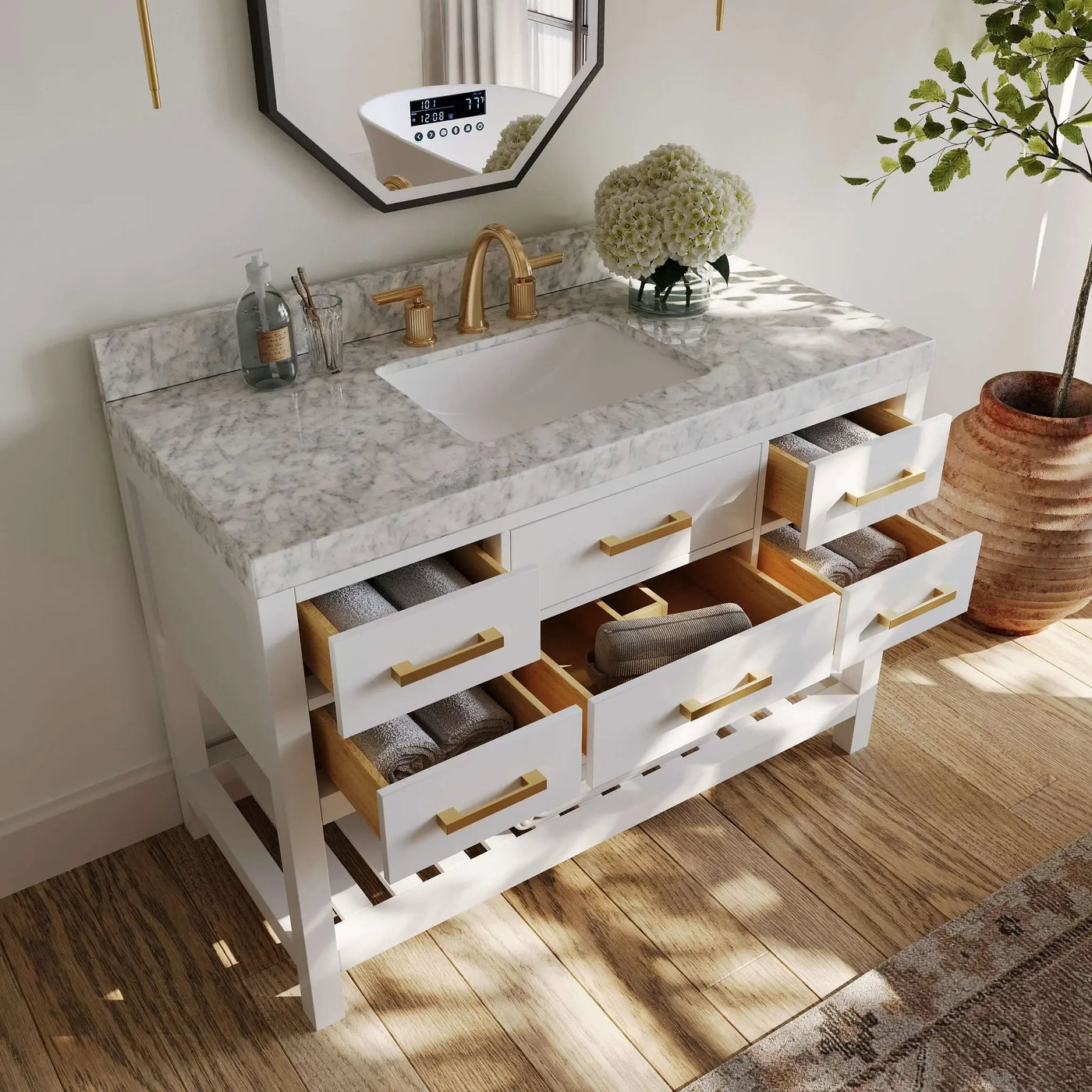 Elizabeth 48" Bath Vanity Set by Ancerre Designs