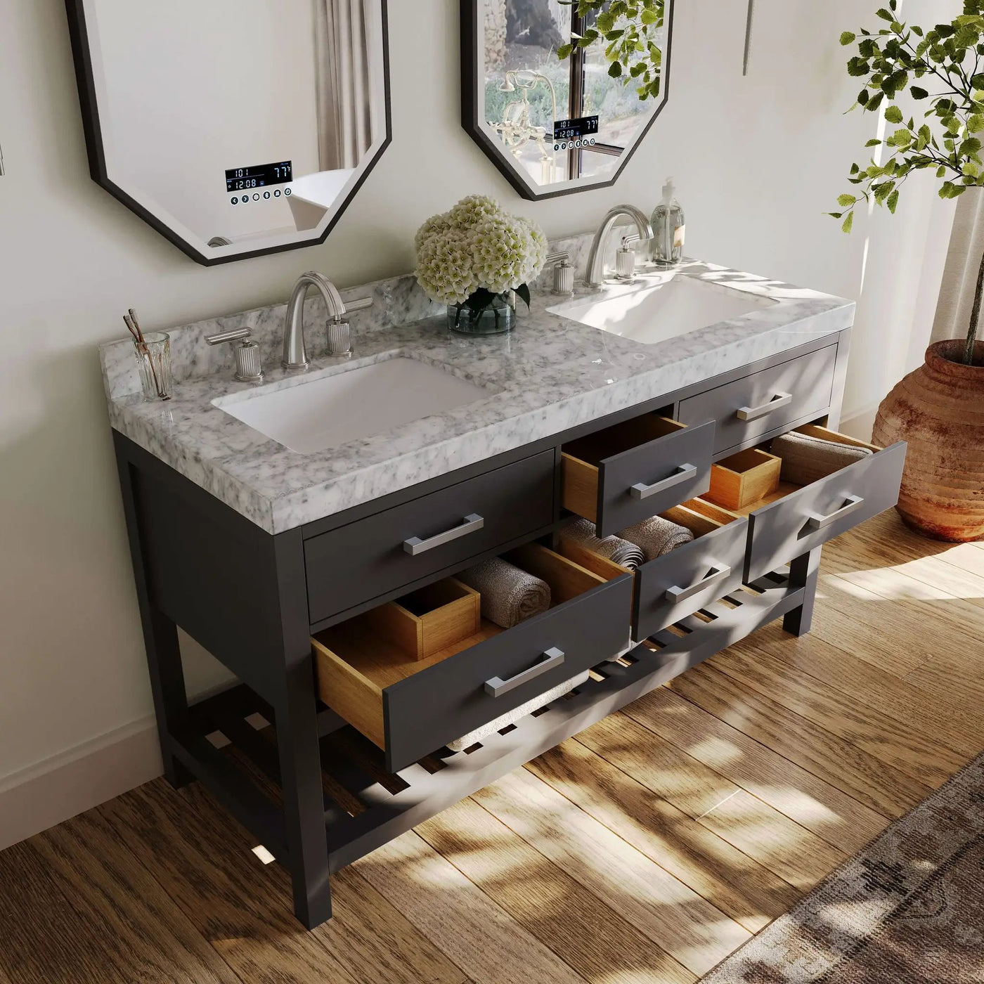 Elizabeth 60" Bath Vanity Set by Ancerre Designs