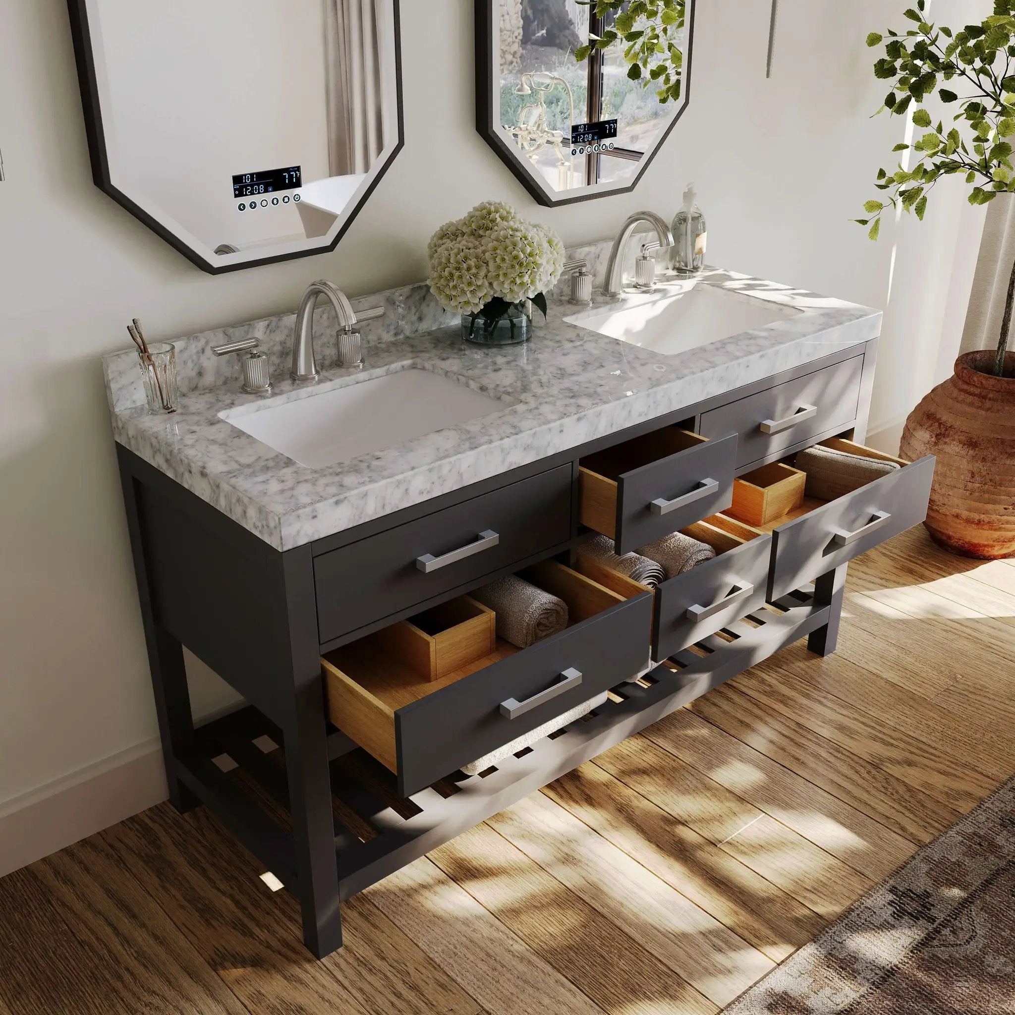 Elizabeth 60" Bath Vanity Set by Ancerre Designs