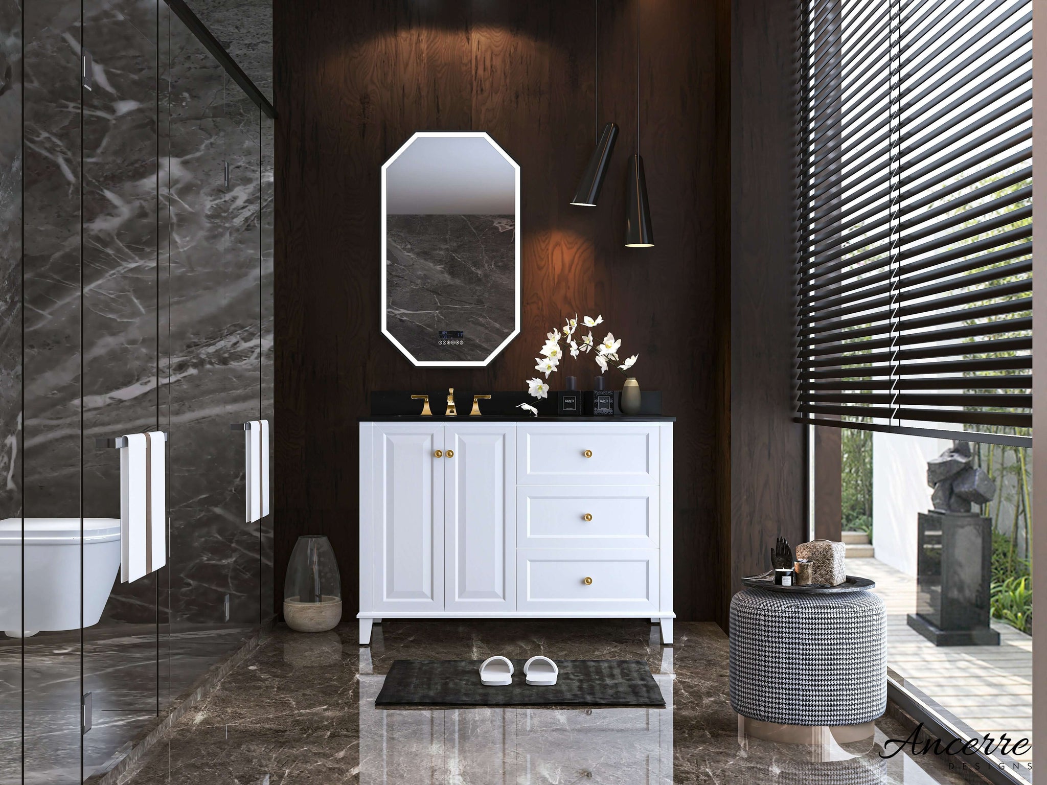 Hannah 42" Bath Vanity Set by Ancerre Designs
