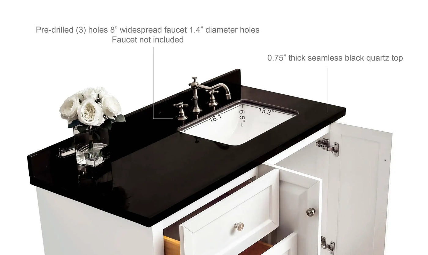 Hannah 48" Bath Vanity Set by Ancerre Designs