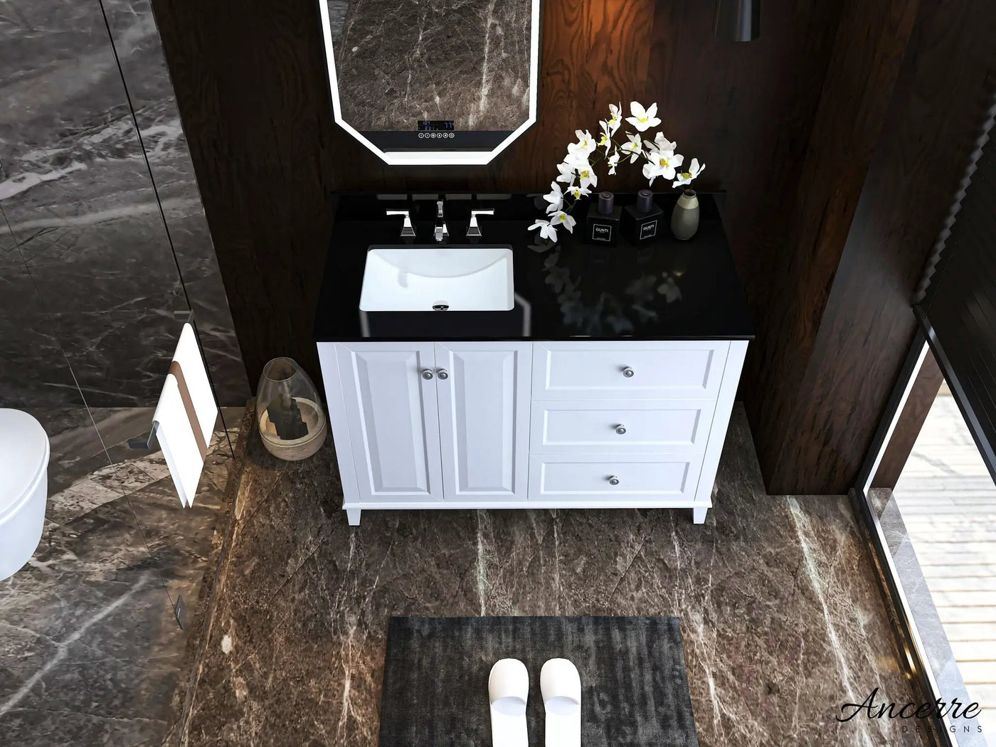 Hannah 48" Bath Vanity Set by Ancerre Designs