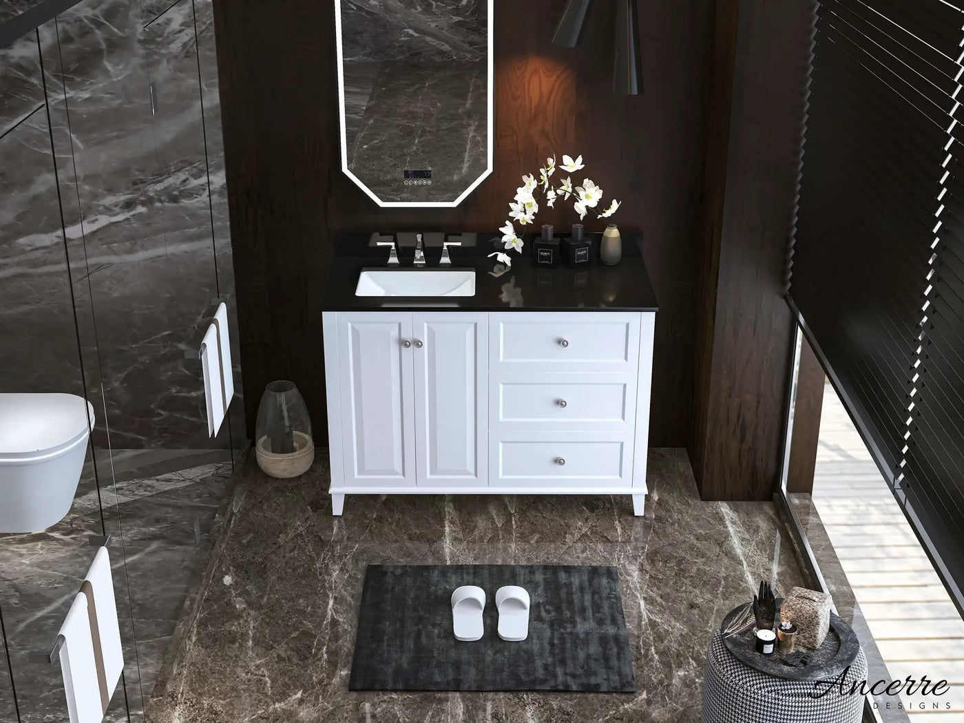 Hannah 48" Bath Vanity Set by Ancerre Designs