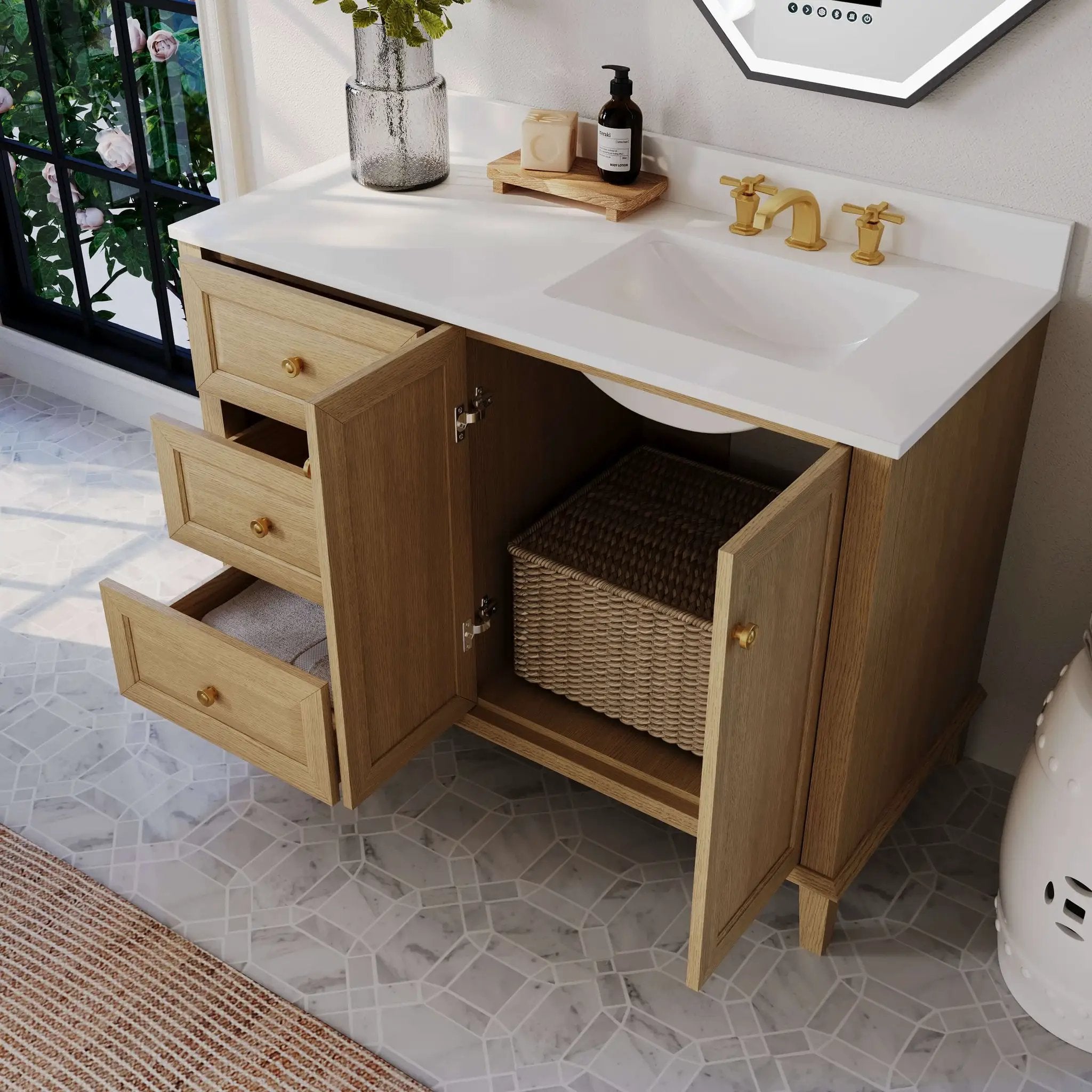 Hannah 42" Bath Vanity Set by Ancerre Designs