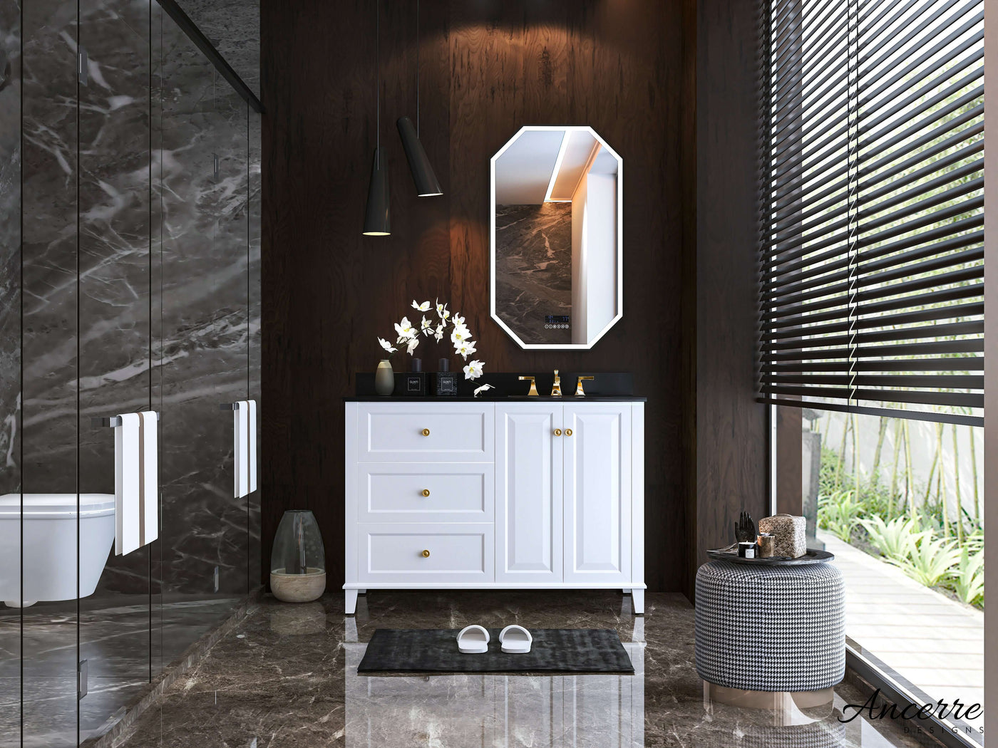 Hannah 48" Bath Vanity Set by Ancerre Designs