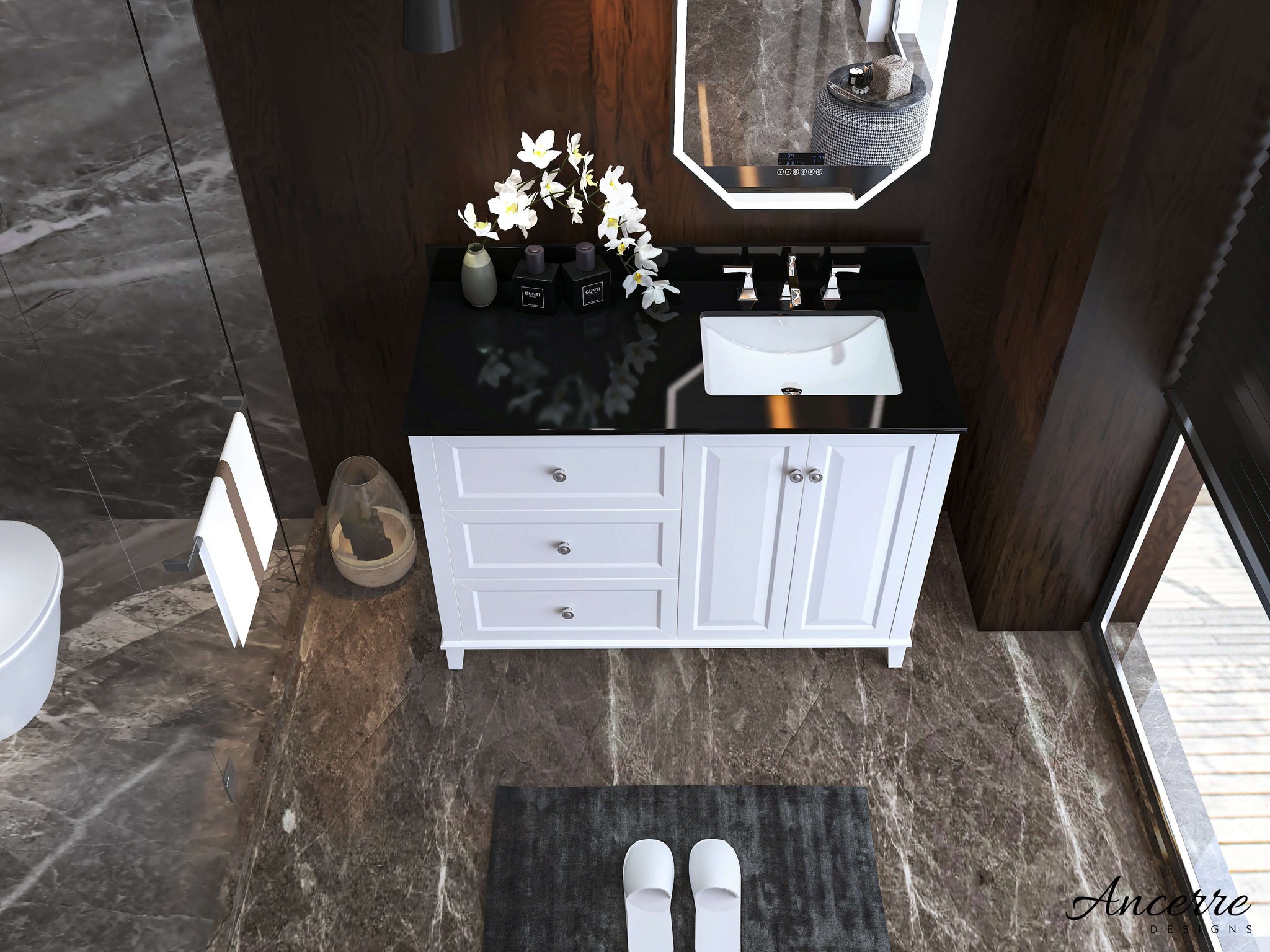 Hannah 42" Bath Vanity Set by Ancerre Designs