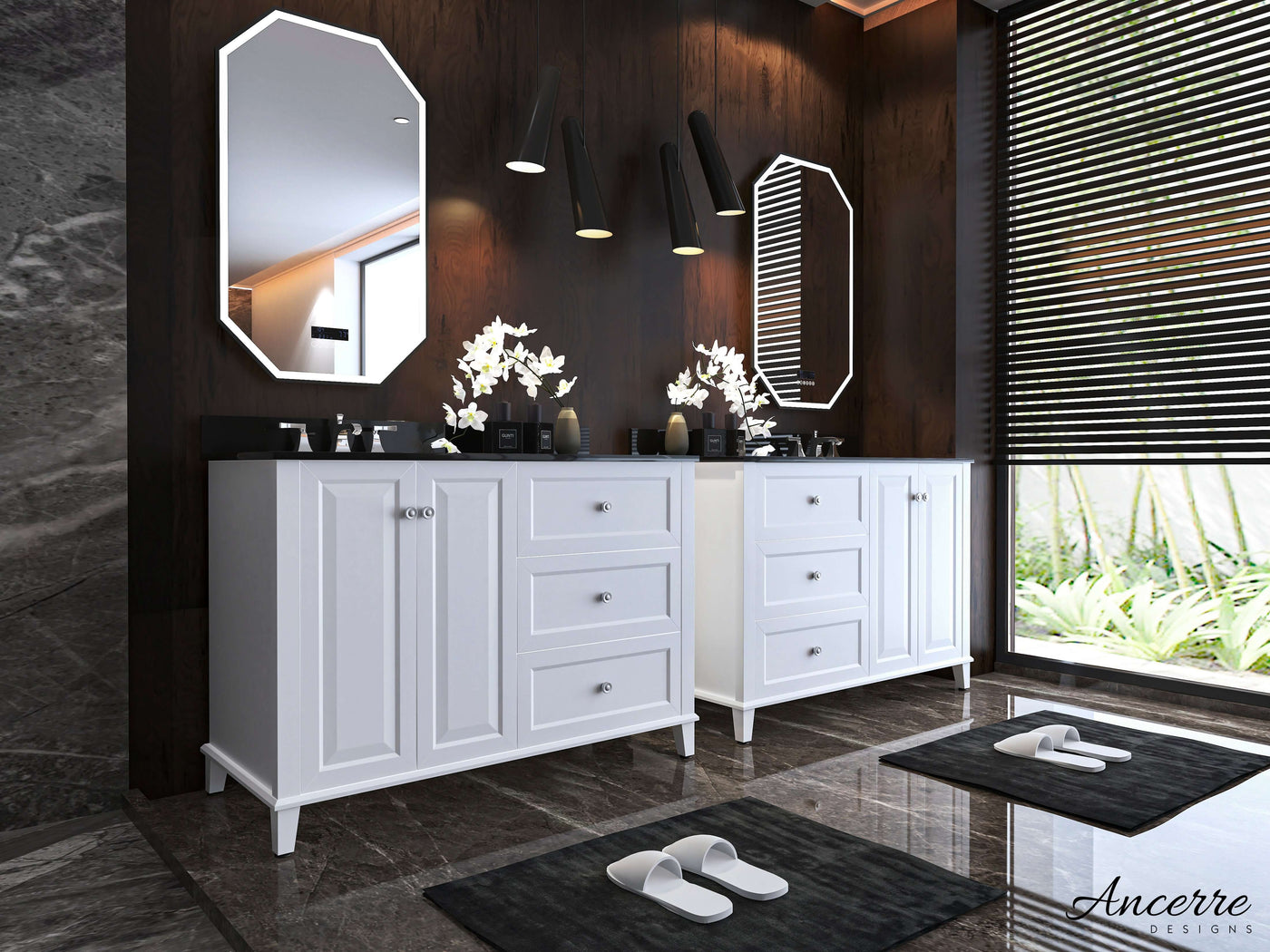 Hannah 48" Bath Vanity Set by Ancerre Designs