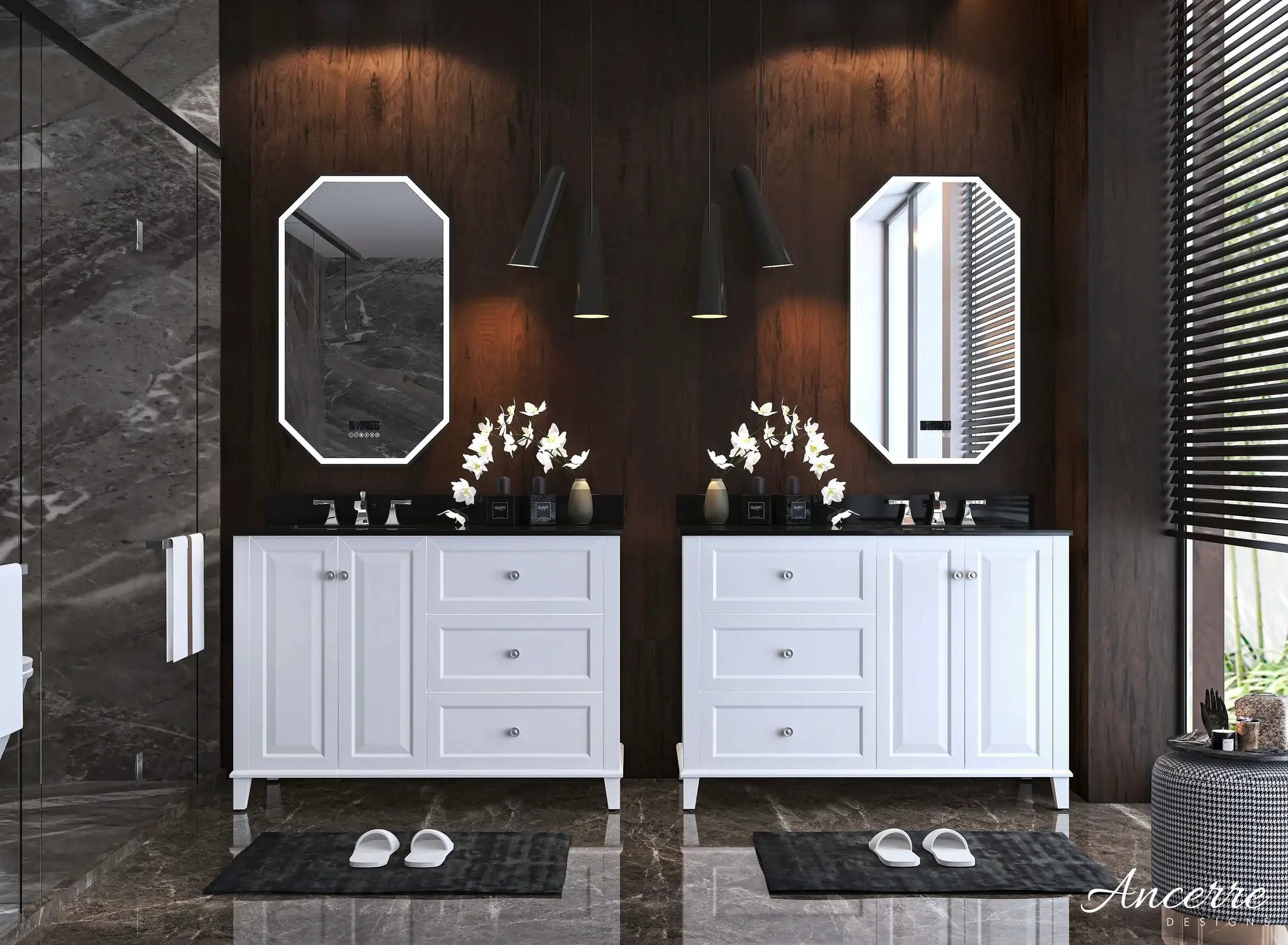 Hannah 42" Bath Vanity Set by Ancerre Designs