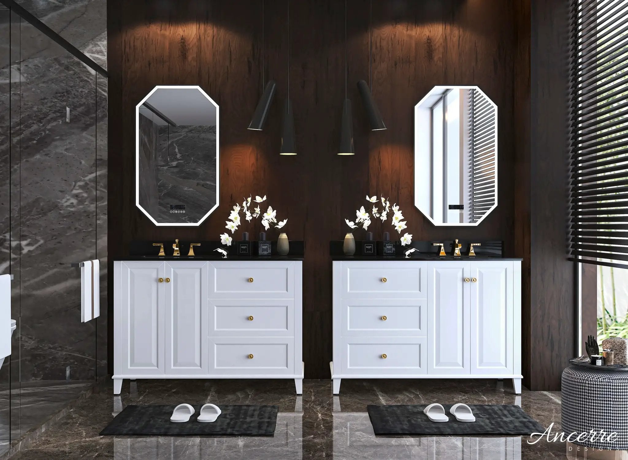 Hannah 42" Bath Vanity Set by Ancerre Designs