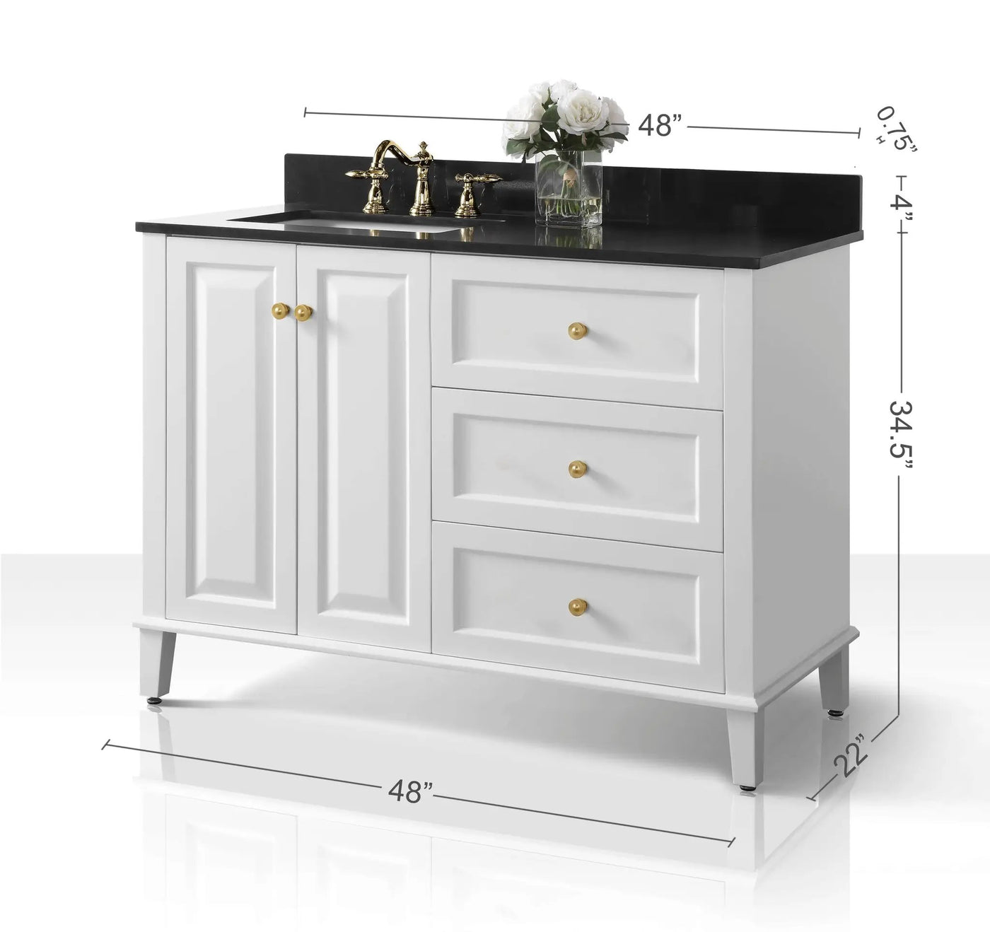Hannah 48" Bath Vanity Set by Ancerre Designs