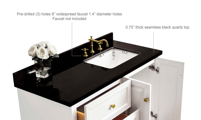 Hannah 42" Bath Vanity Set by Ancerre Designs