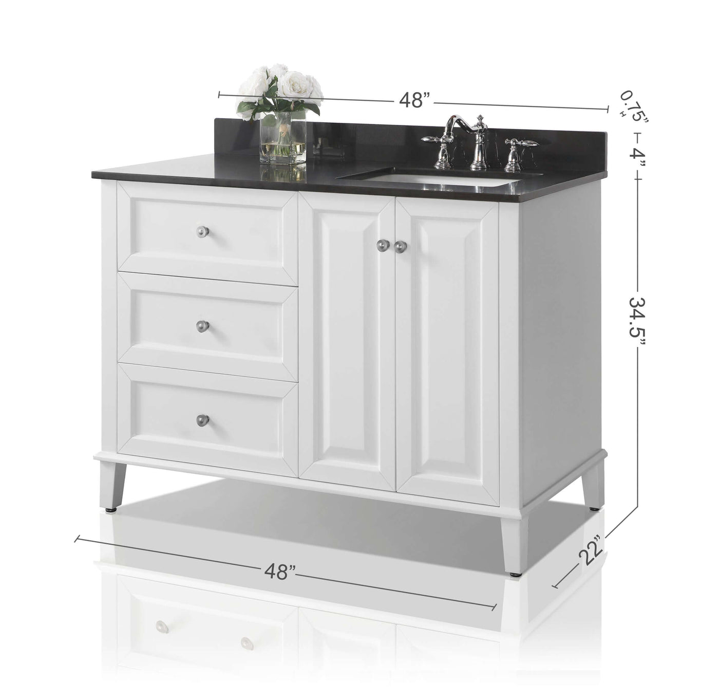 Hannah 48" Bath Vanity Set by Ancerre Designs