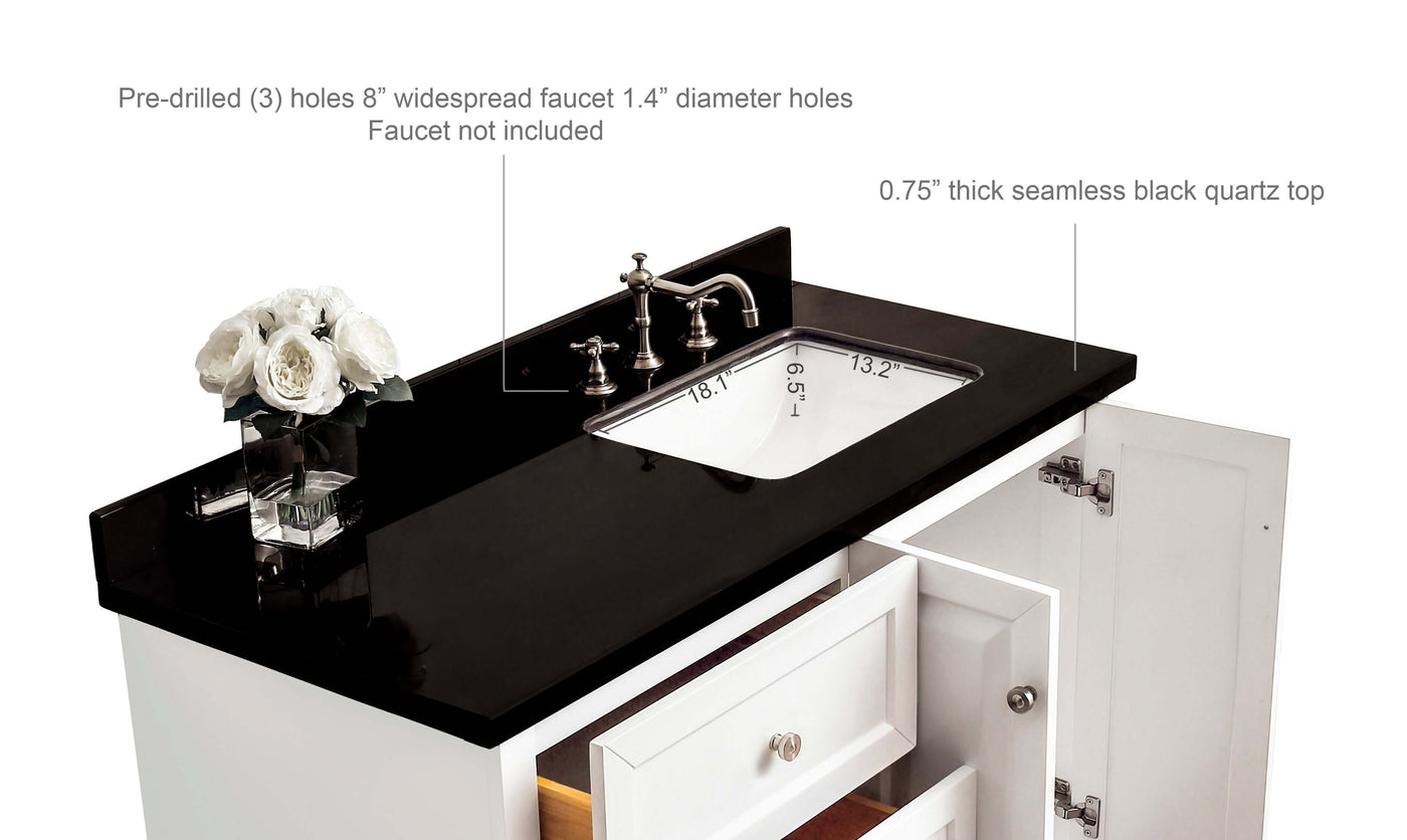 Hannah 48" Bath Vanity Set by Ancerre Designs