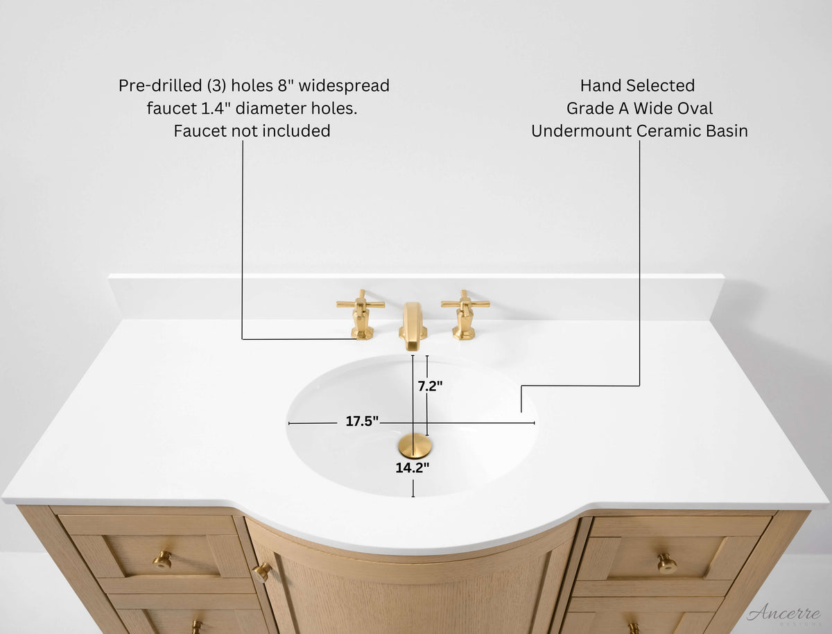Lauren 42" Bath Vanity Set, photo 5 of 22