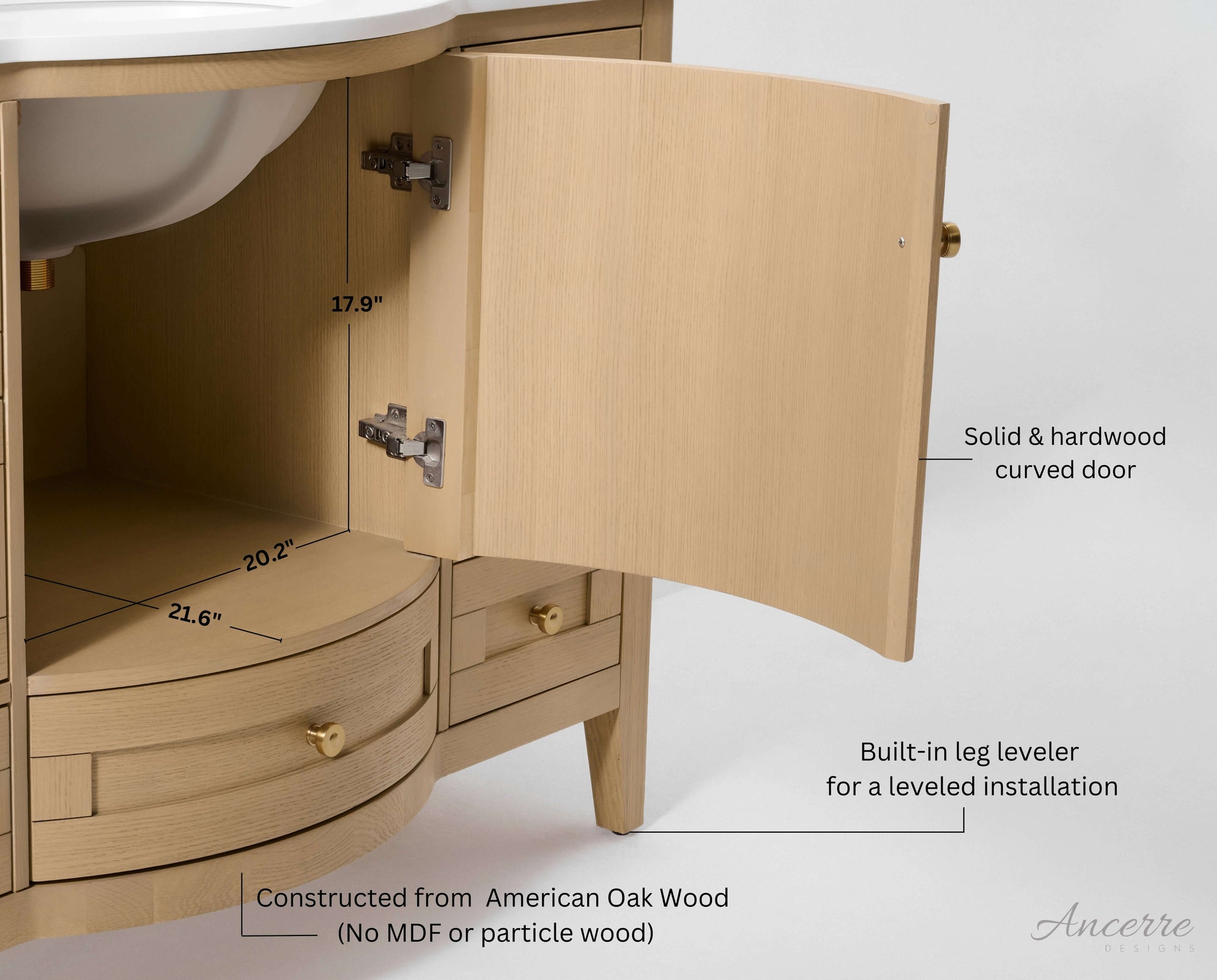Lauren 42" Bath Vanity Set by Ancerre Designs