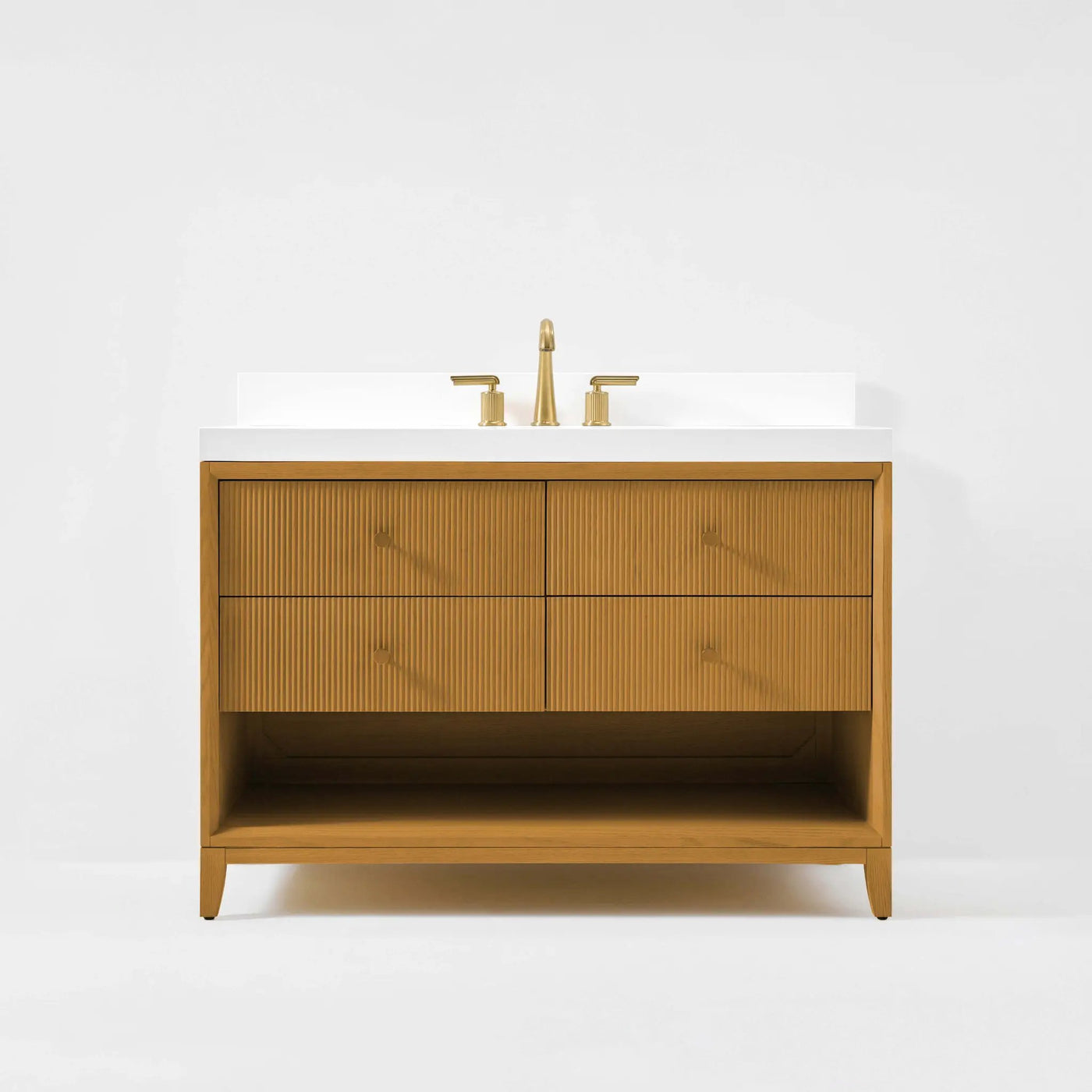 Momo Bathroom Vanity Collection in Sienna Finish by Ancerre Designs