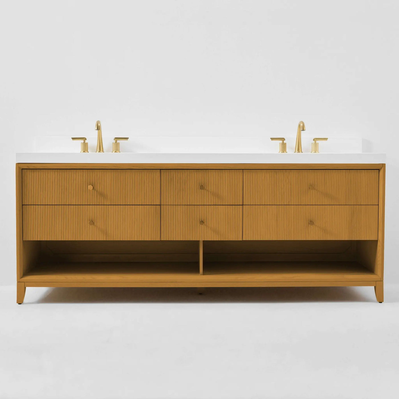 Momo Bathroom Vanity Collection in Sienna Finish by Ancerre Designs