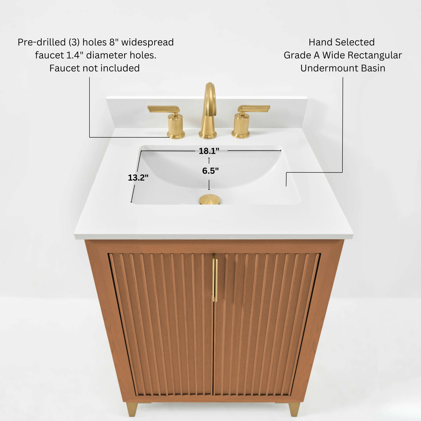 Turlington 24" Bath Vanity Set by Ancerre Designs