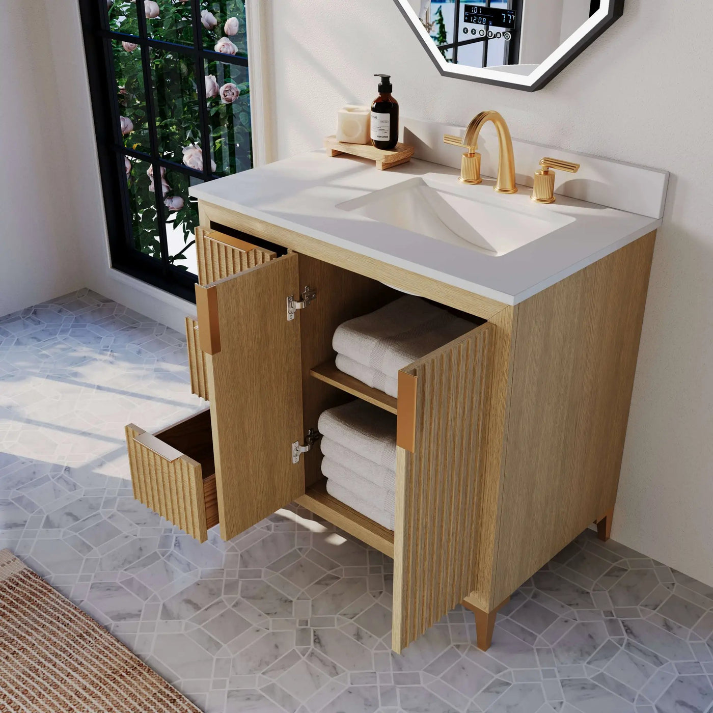 Turlington 36" Bath Vanity Set by Ancerre Designs