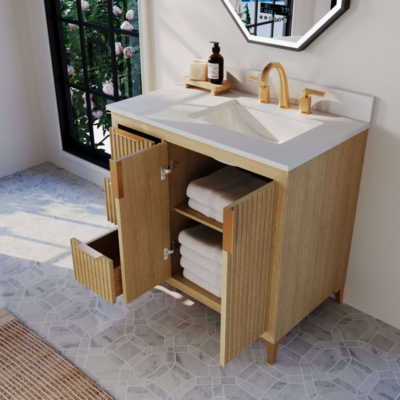 Turlington 36" Bath Vanity Set by Ancerre Designs