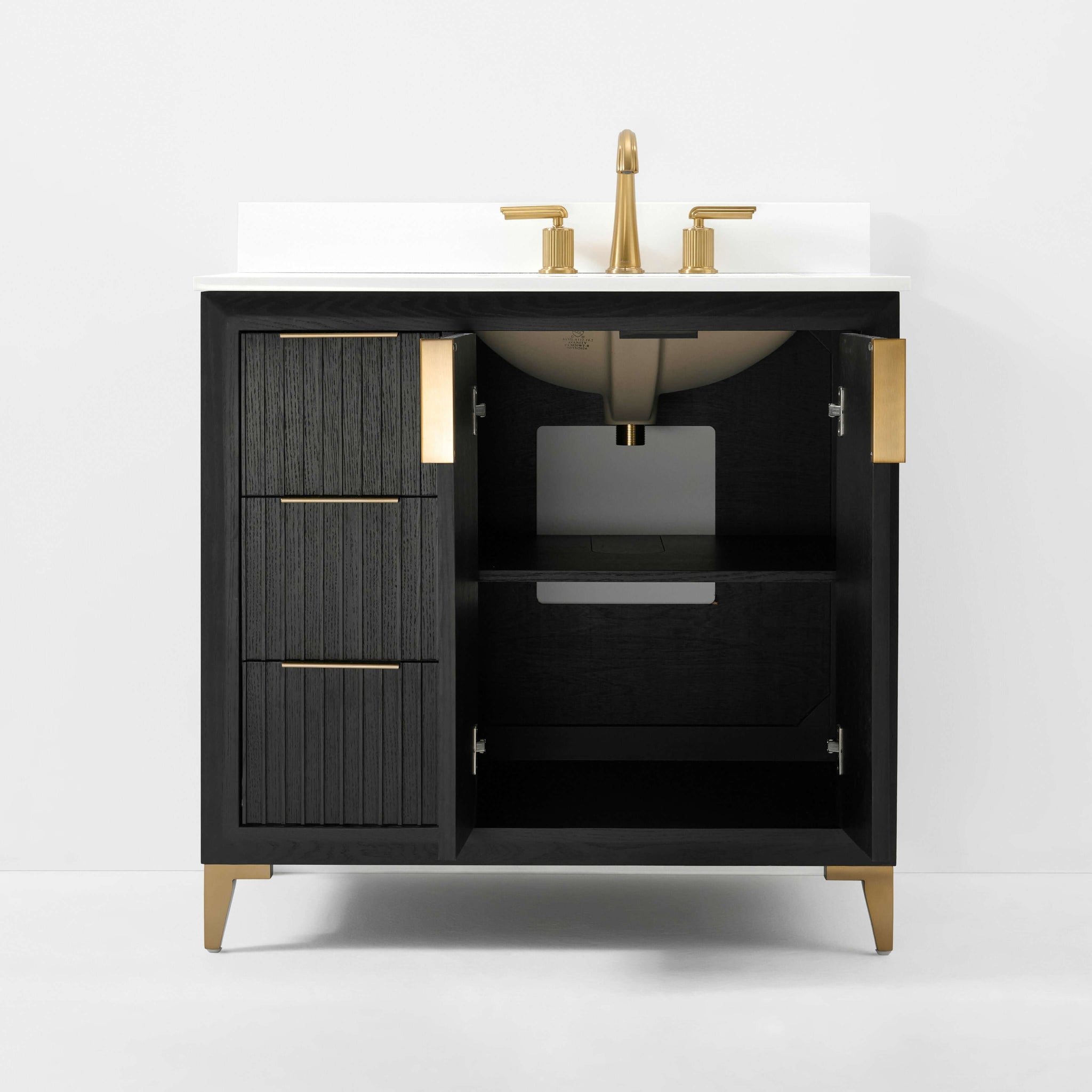 Turlington 36" Bath Vanity Set by Ancerre Designs
