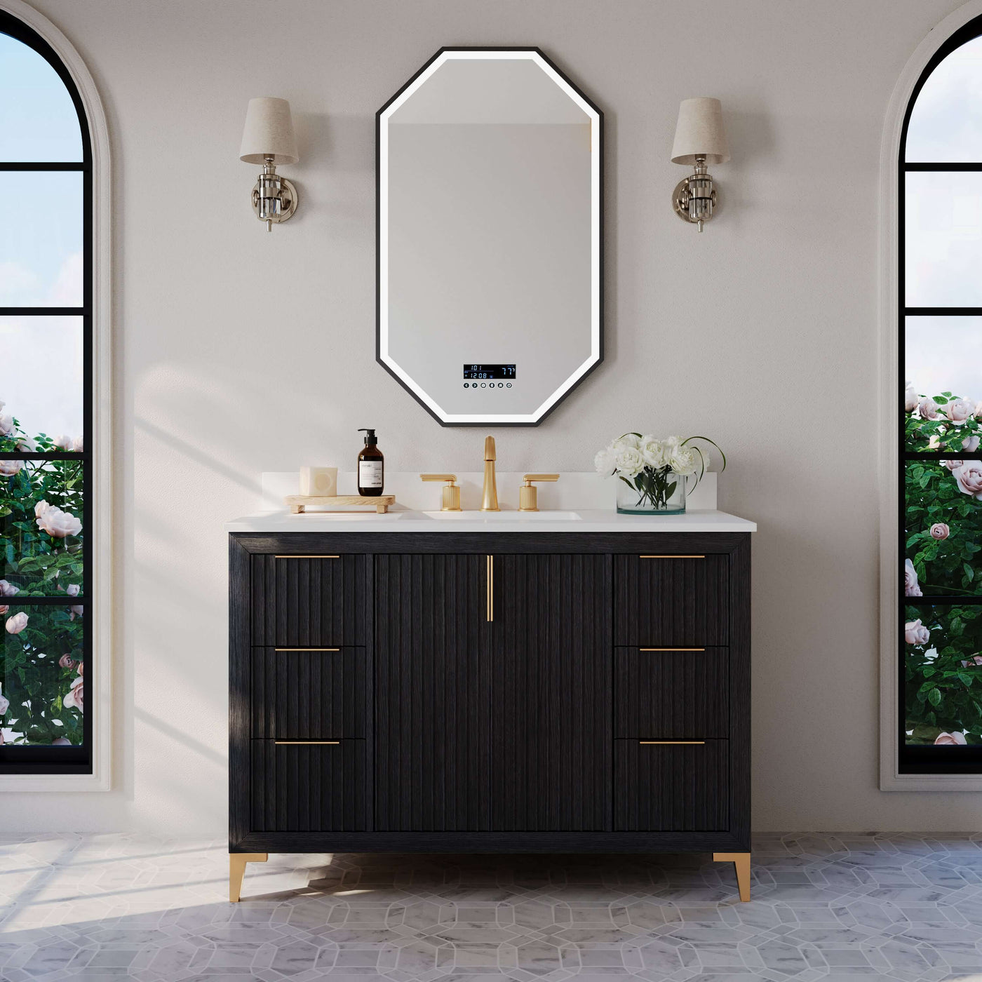 Turlington 48" Bath Vanity Set by Ancerre Designs