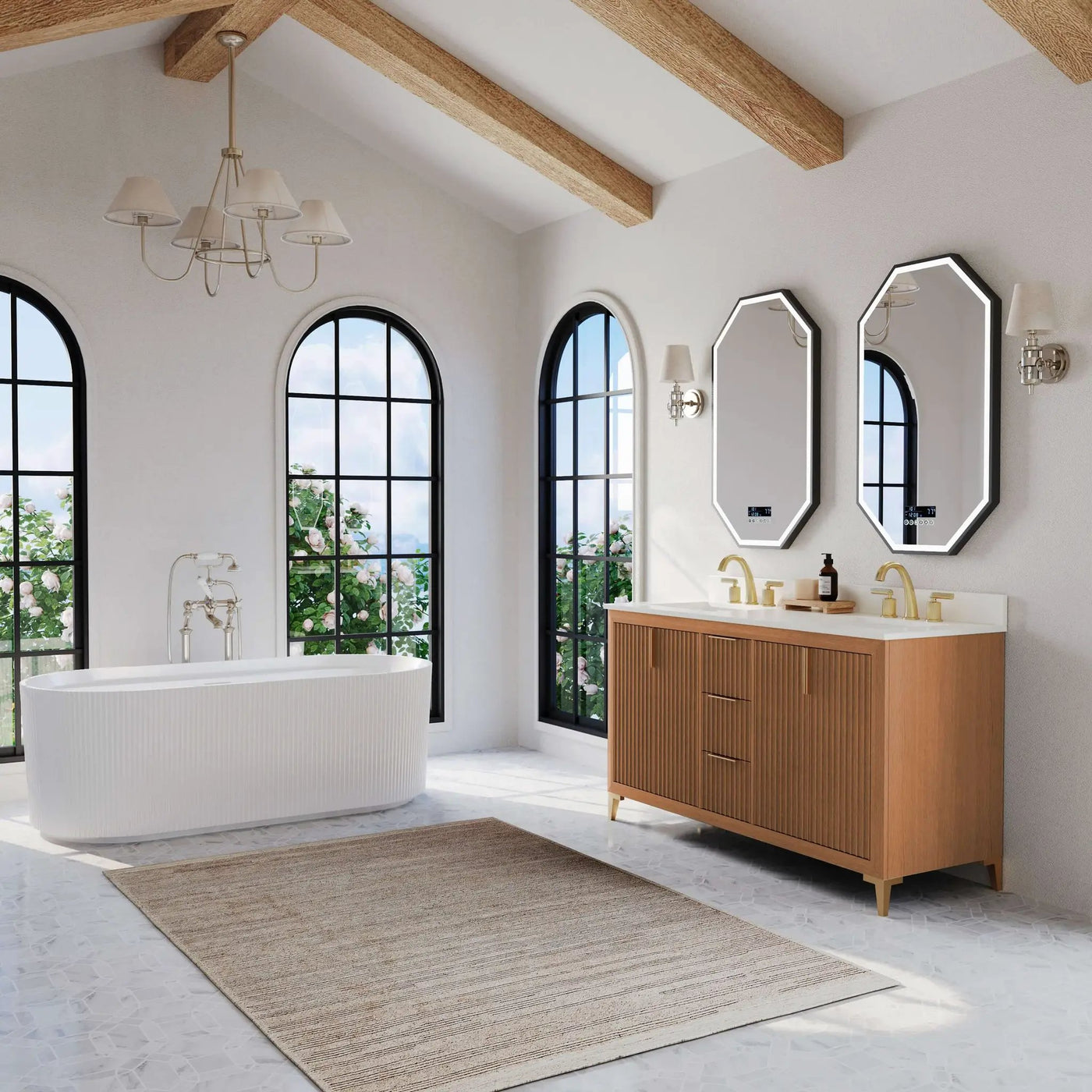 Turlington 60" Bath Vanity Set by Ancerre Designs
