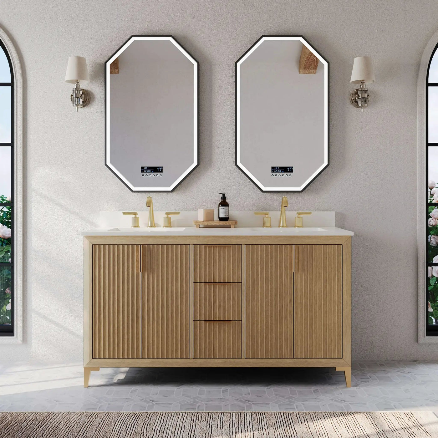 Turlington 60" Bath Vanity Set by Ancerre Designs