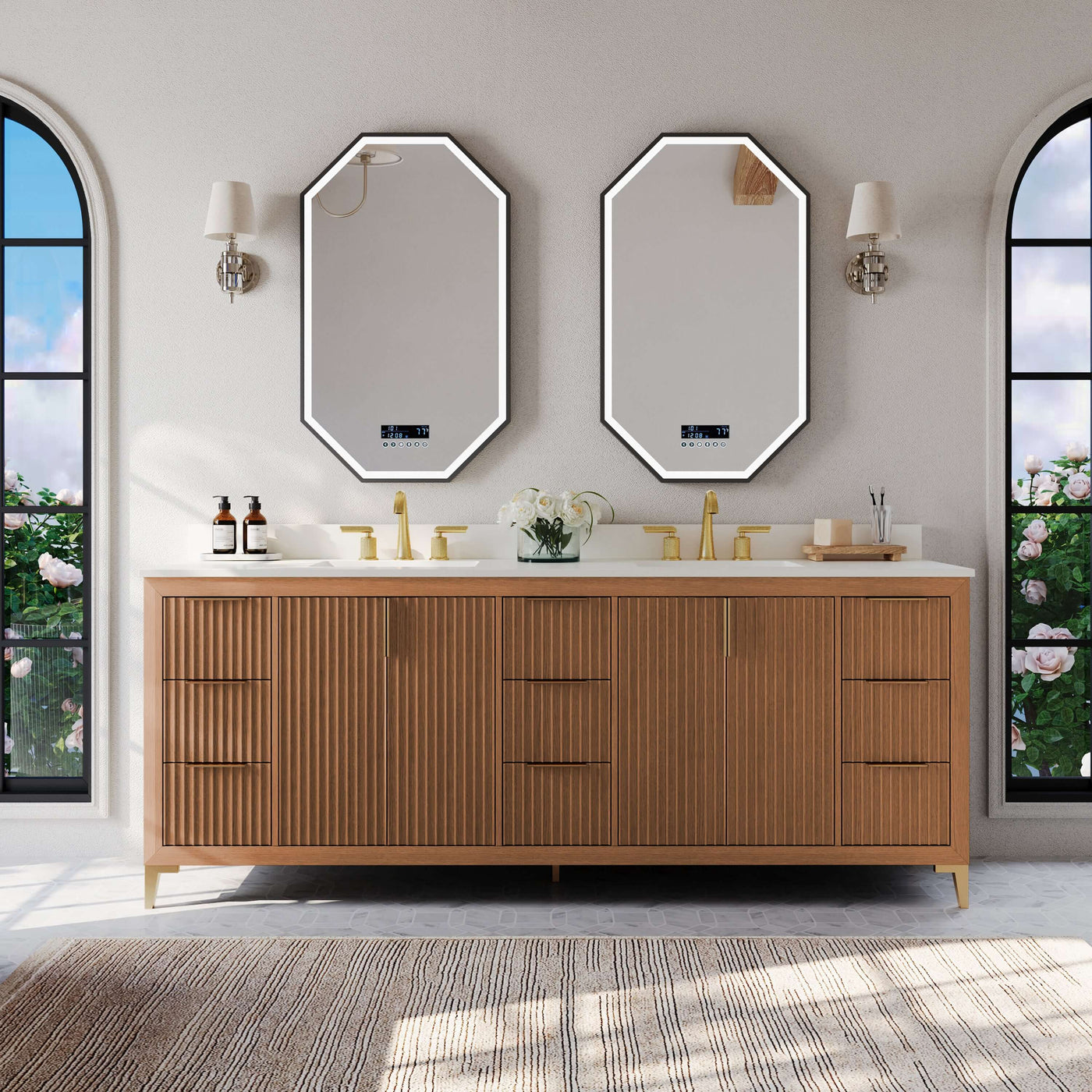 Turlington 84" Bath Vanity Set by Ancerre Designs