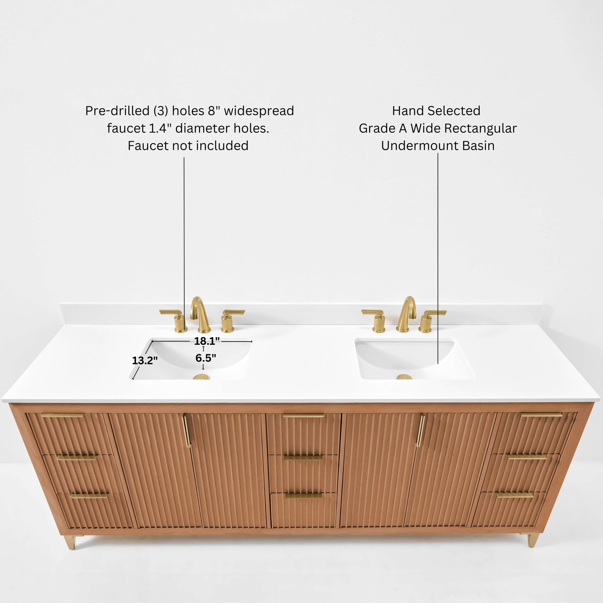 Turlington 84" Bath Vanity Set by Ancerre Designs